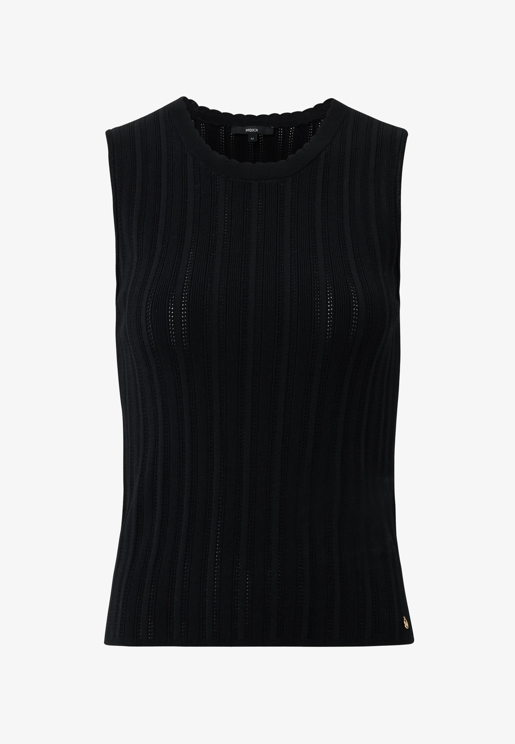Lily Ajour Top Zwart