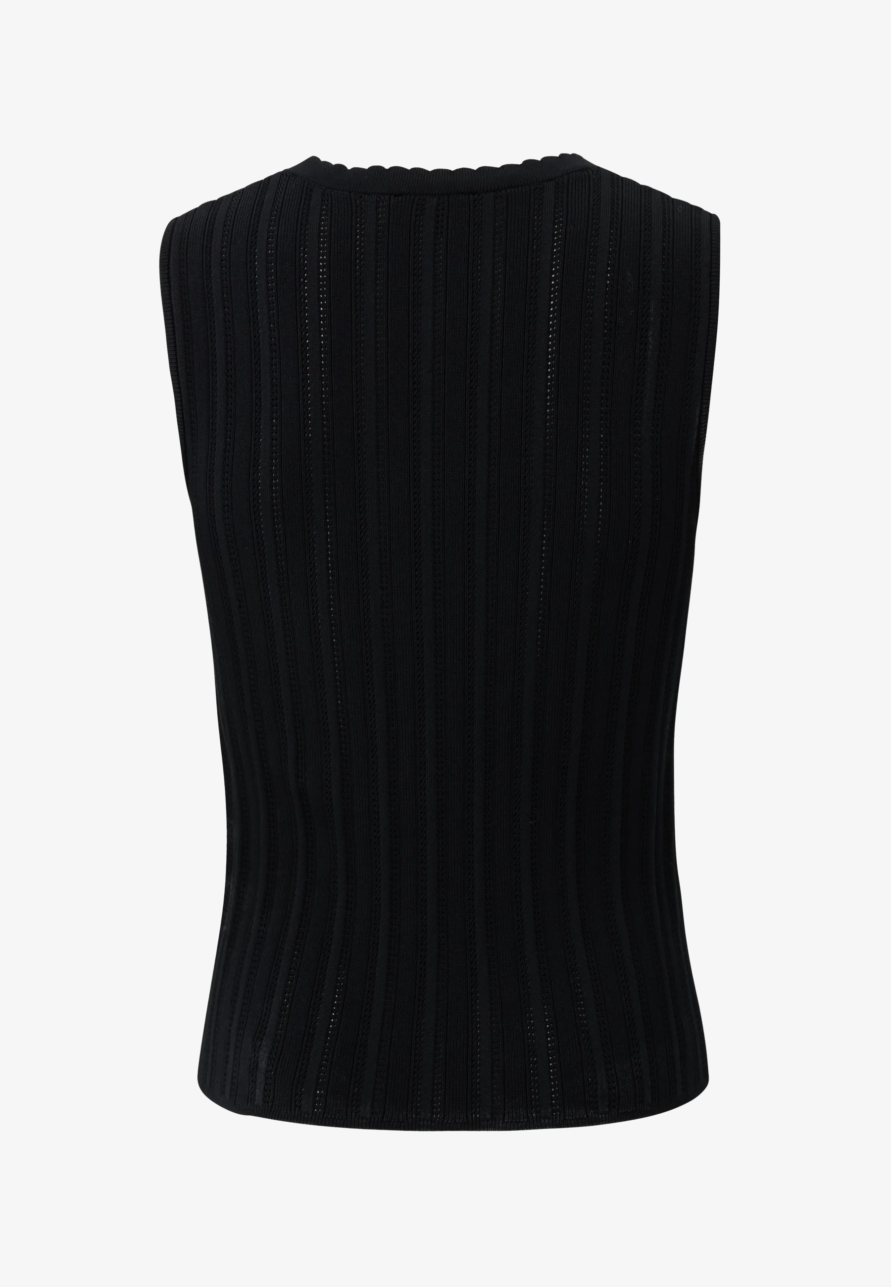 Lily Ajour Top Zwart