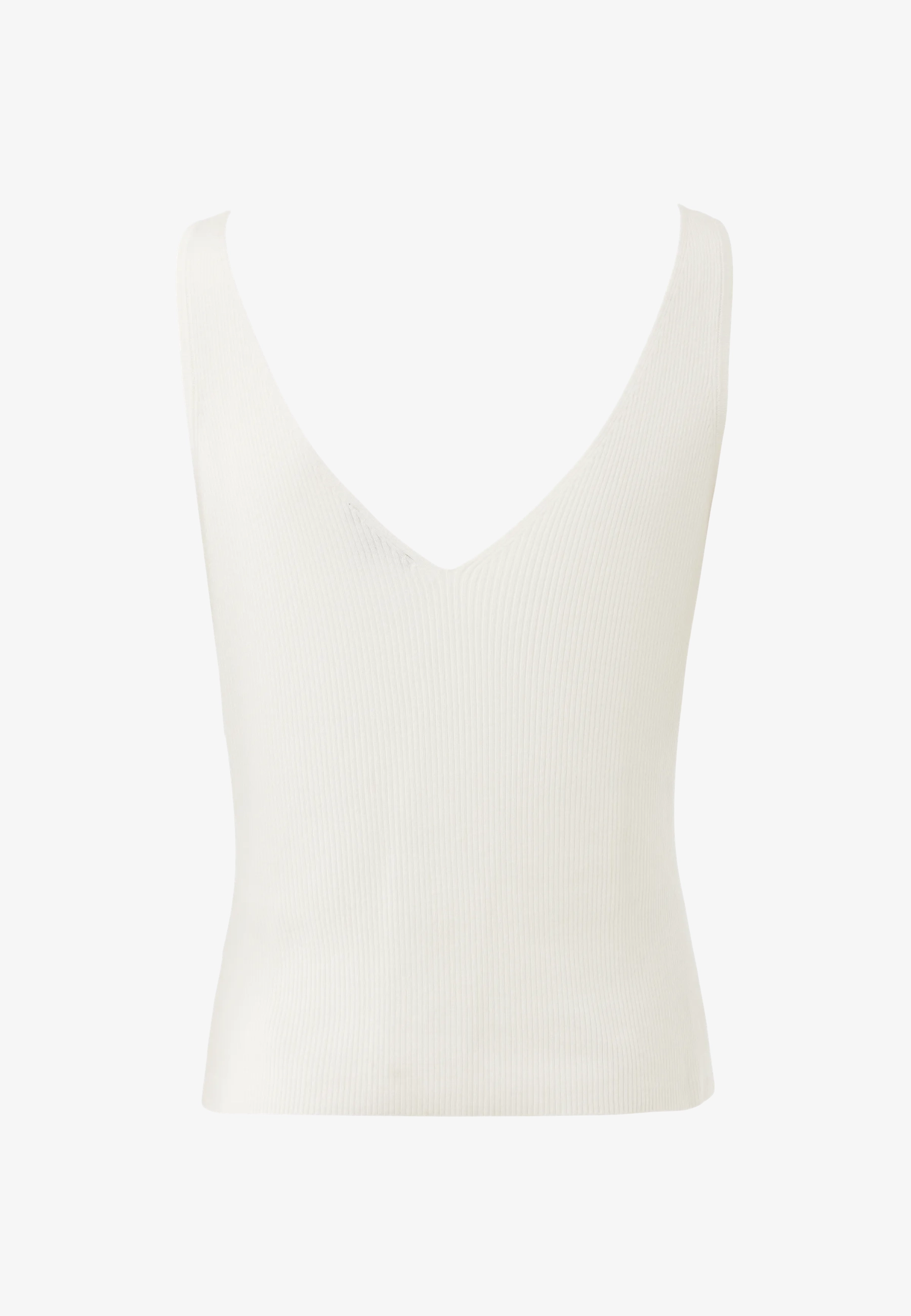 Lavender Rib Top Off White