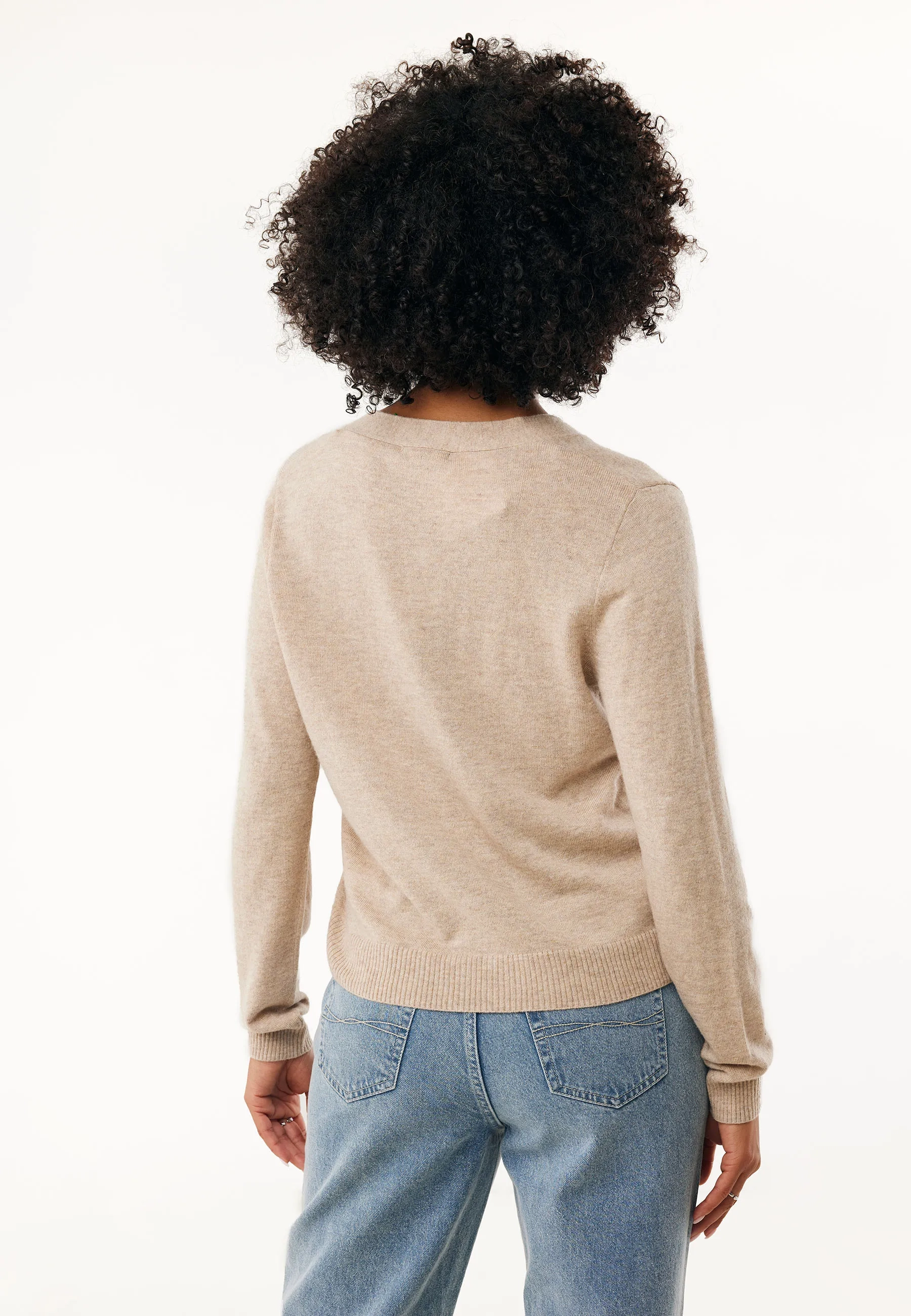 Aralia cashmere vest Beige