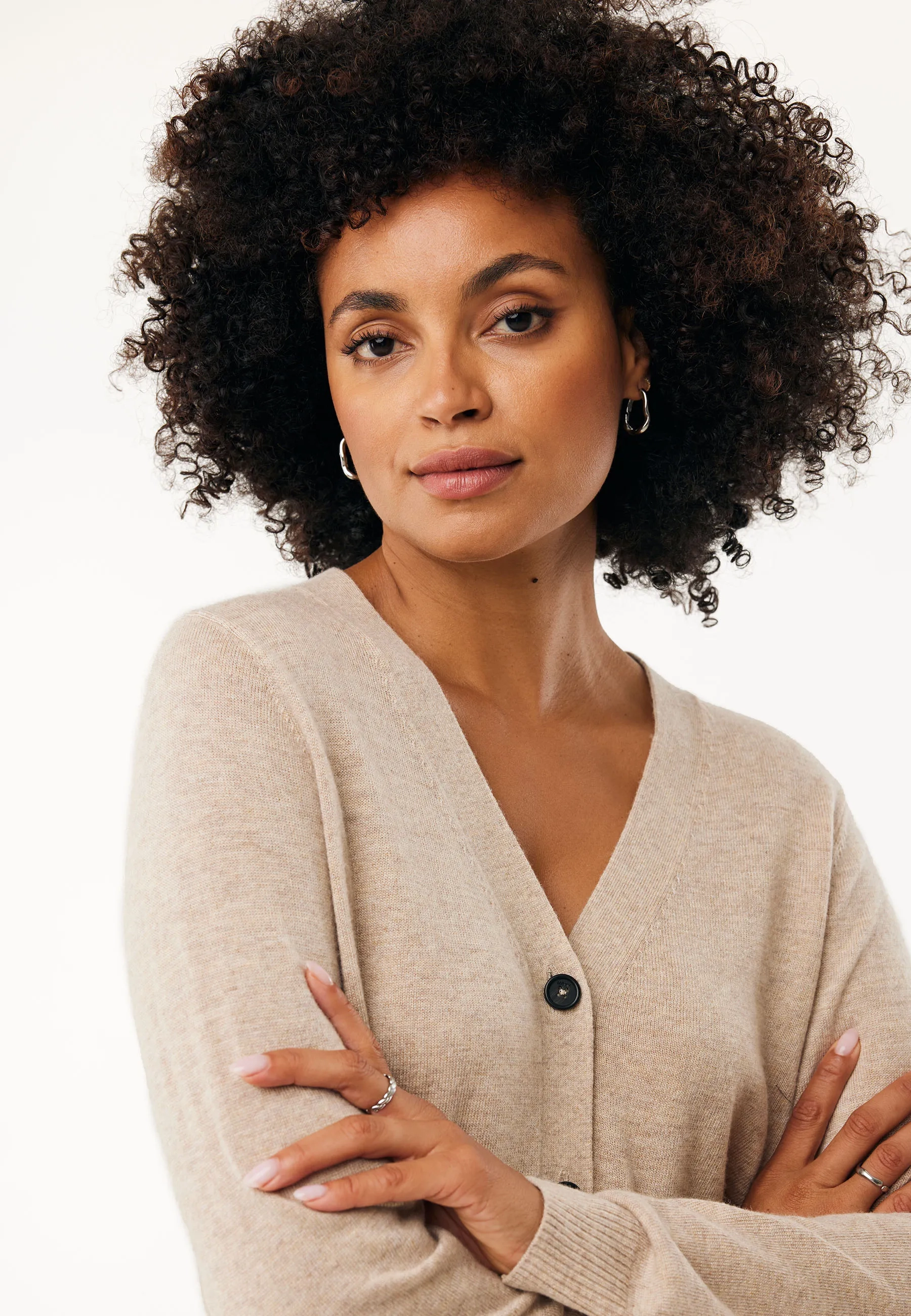 Aralia cashmere vest Beige