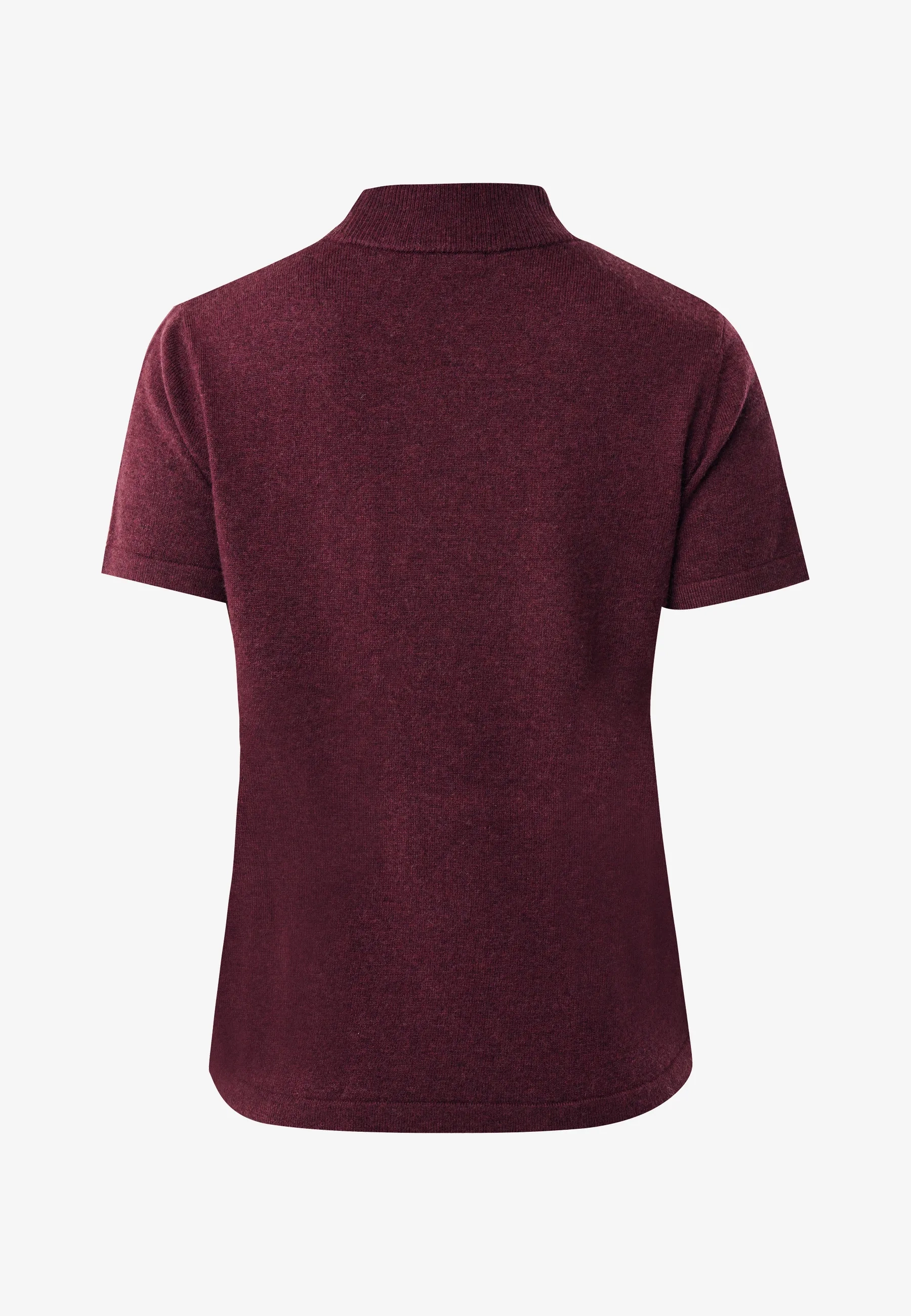Mexx Women | Dark red mock neck sweater