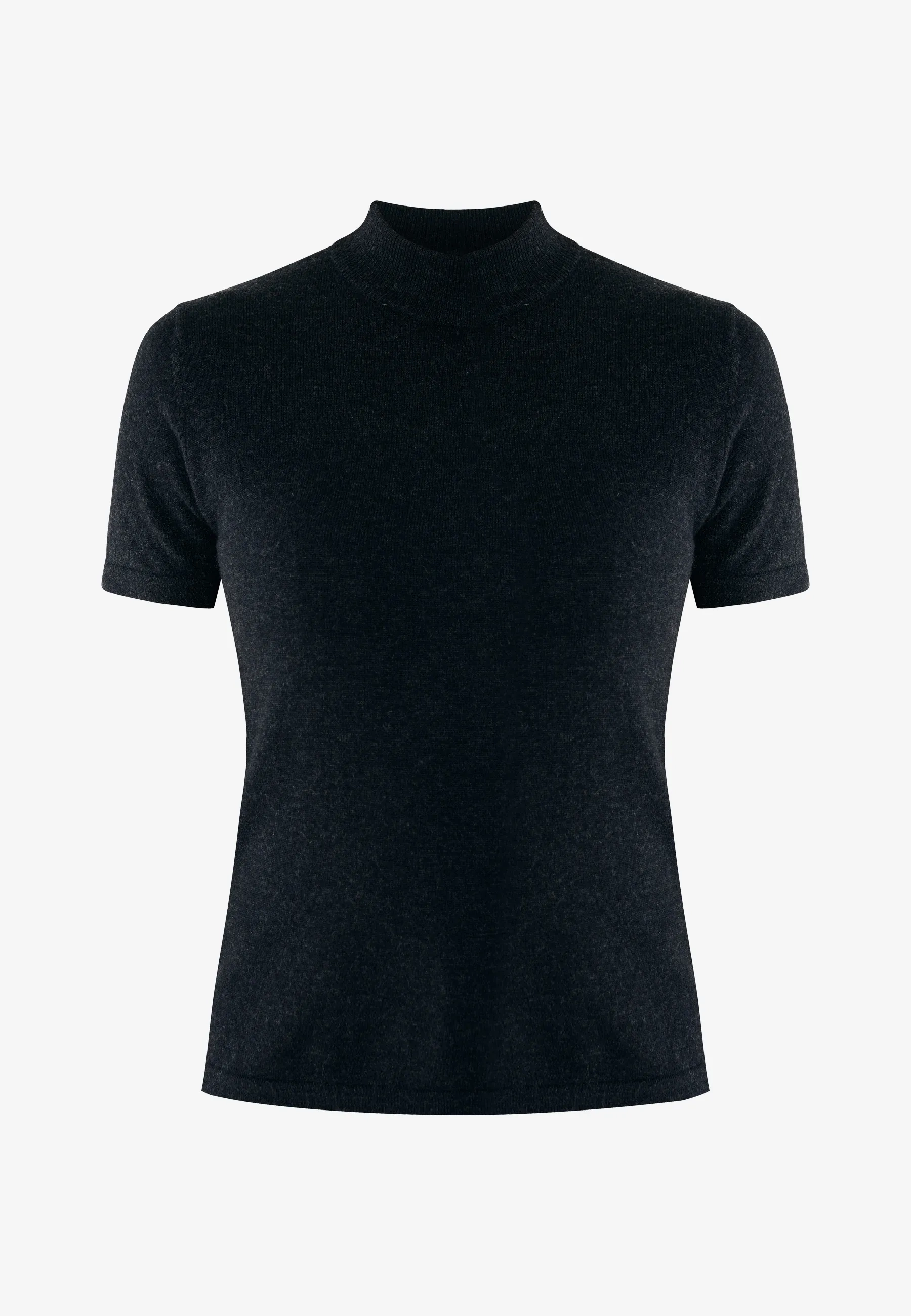 Mexx Women | Black mock neck knit top