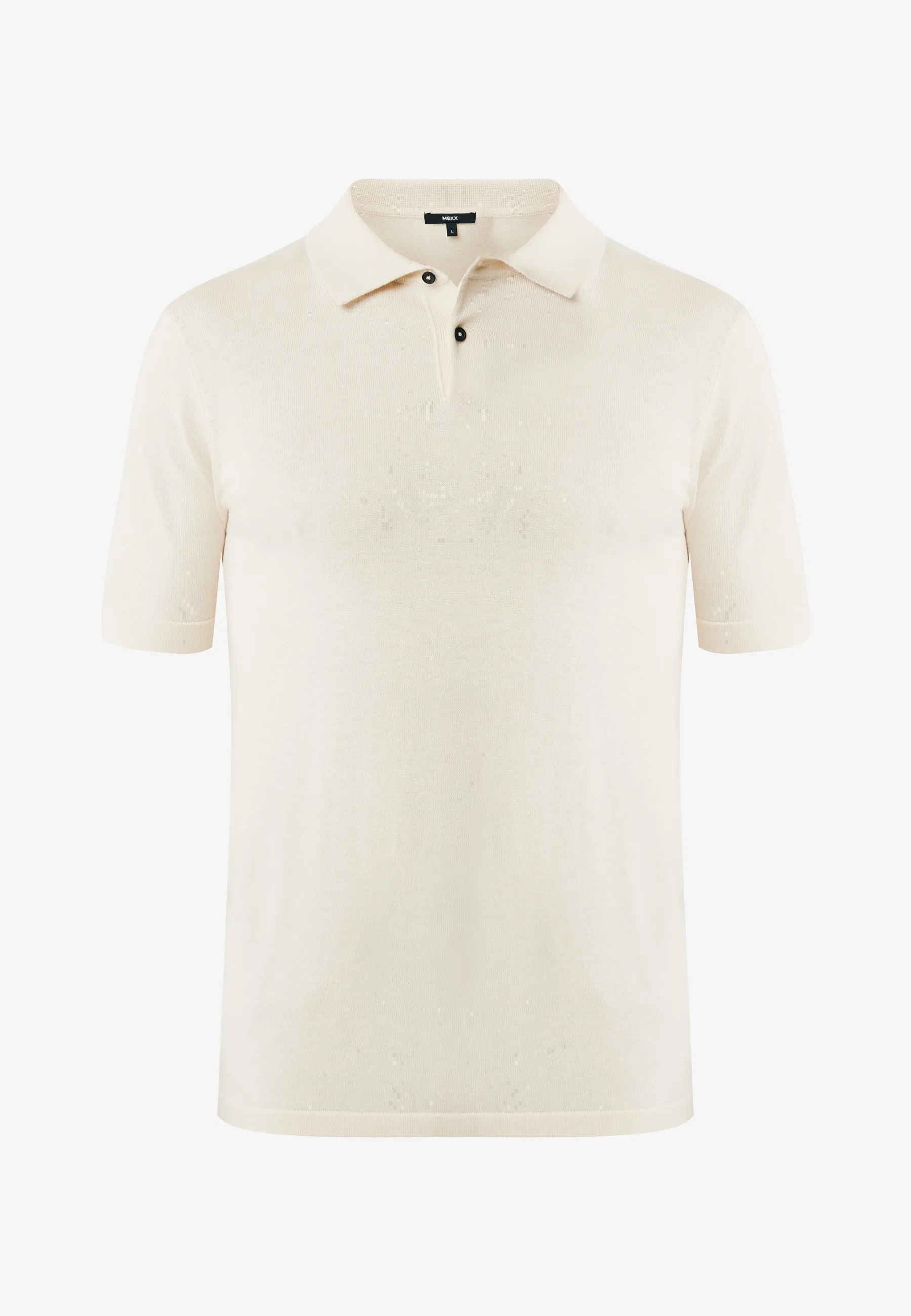 Mexx Heren | Warm white poloshirt