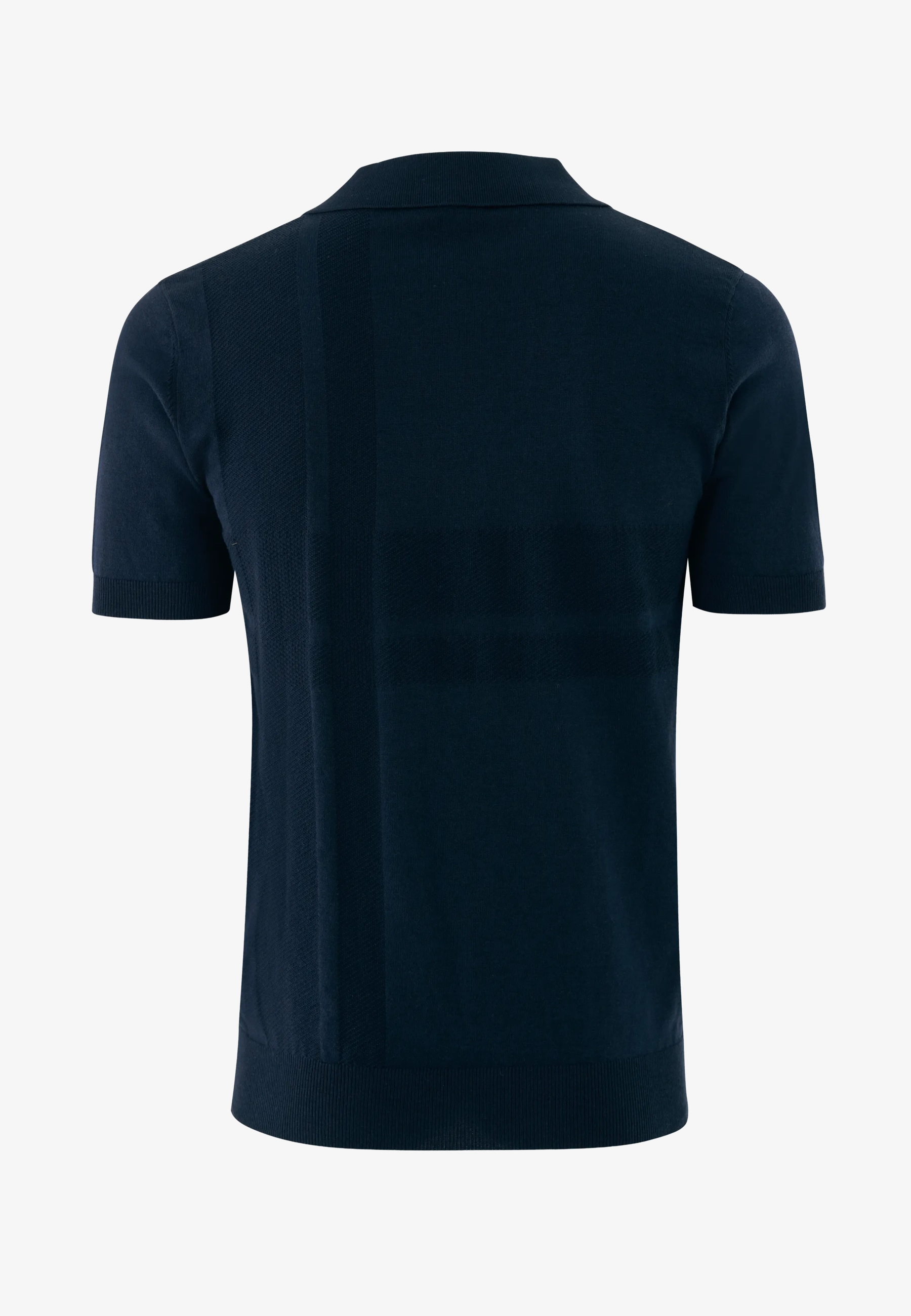 Gebreide Polo Mid Navy