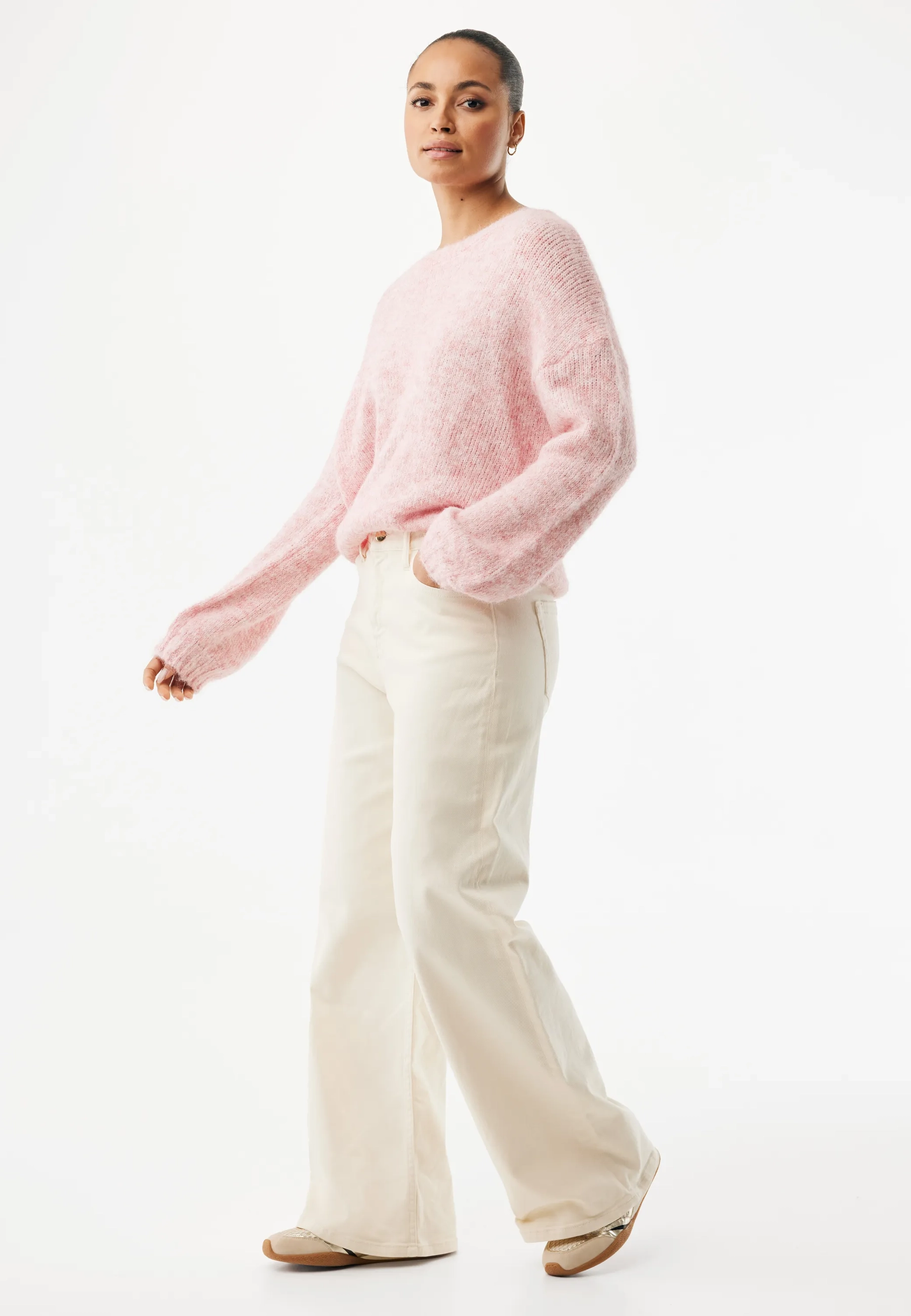 Aspen Trui Lichtroze