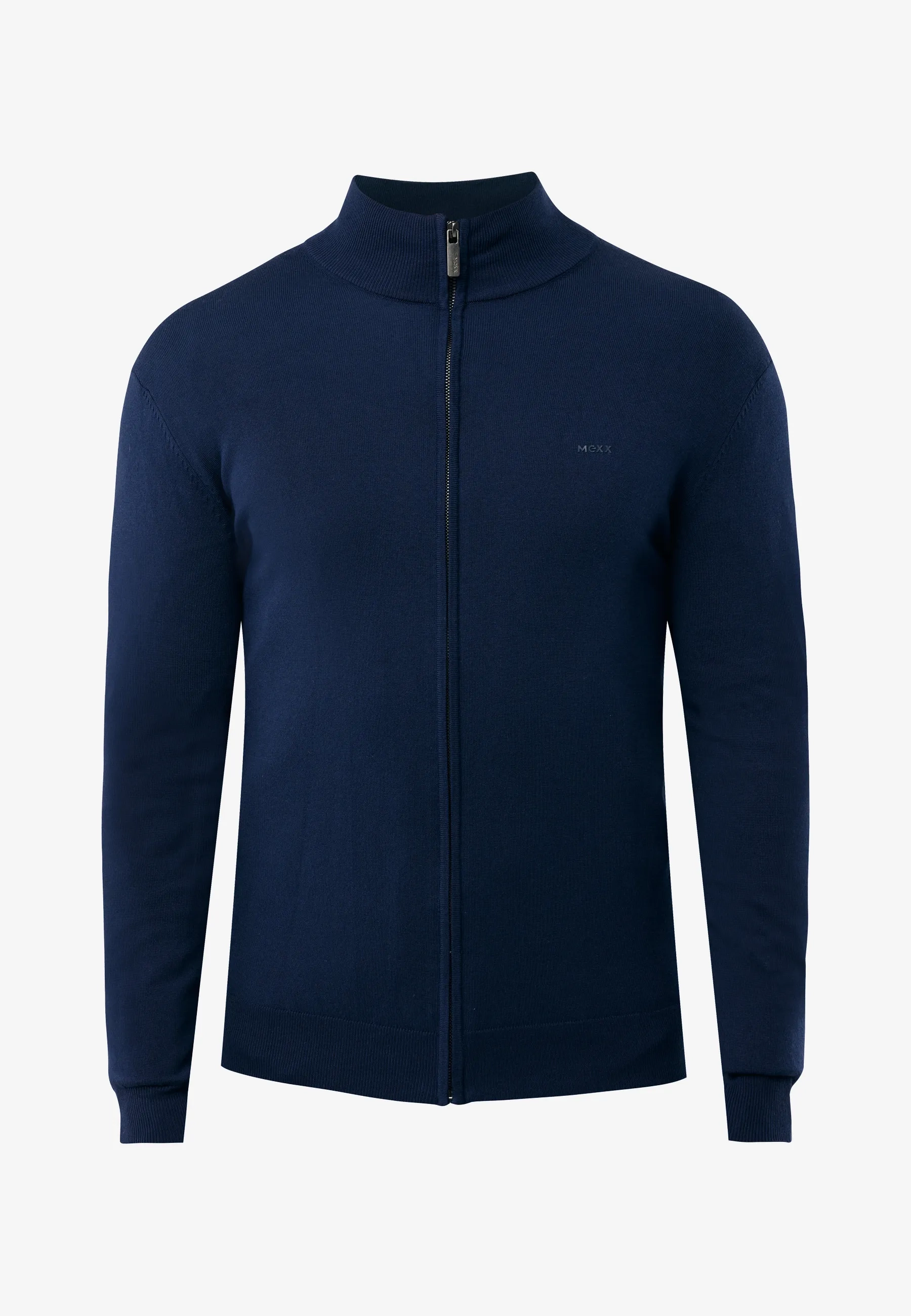 Mexx Men | Mid navy zip-through cardigan