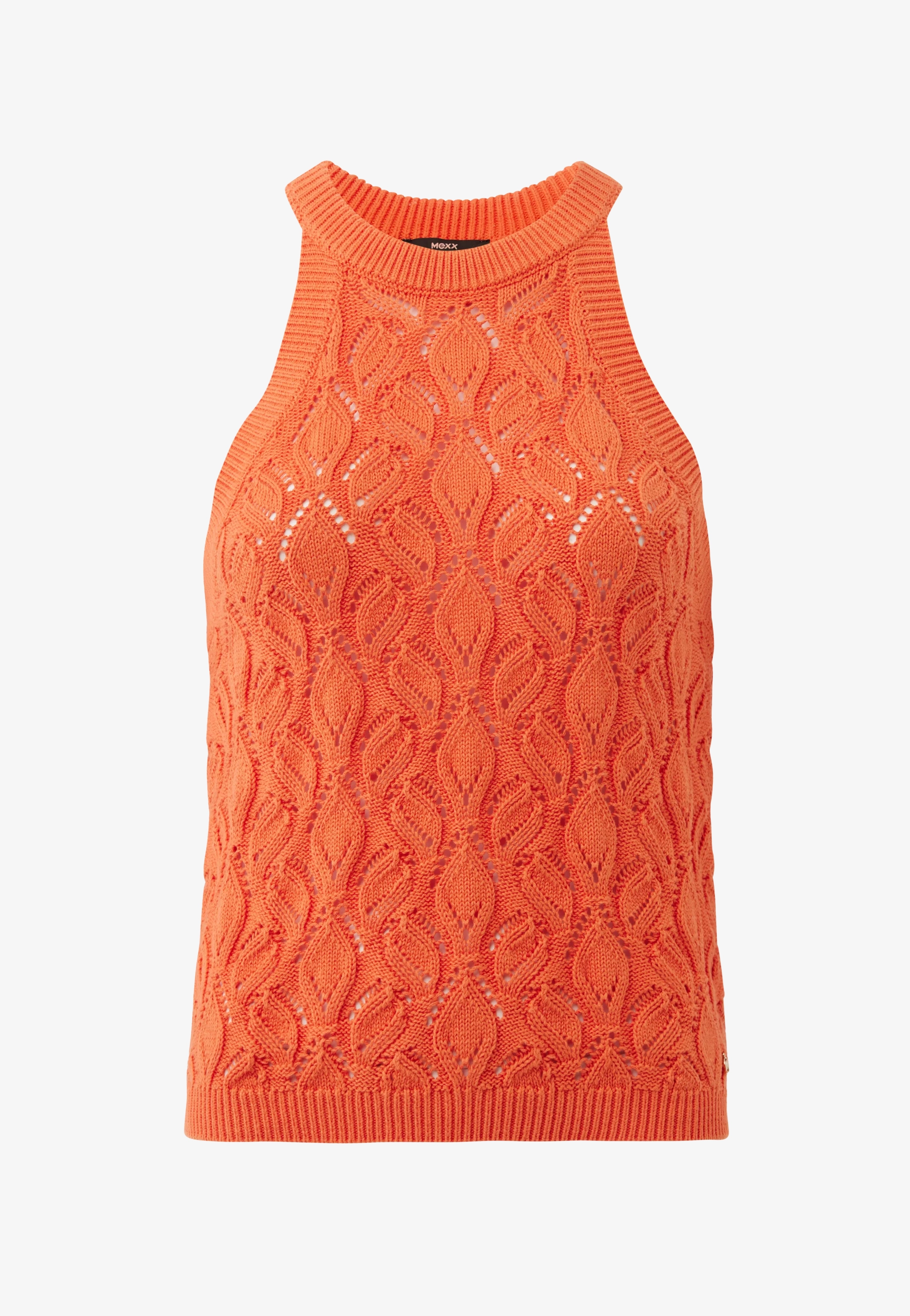 Mexx Women | Soft orange knitted tank top