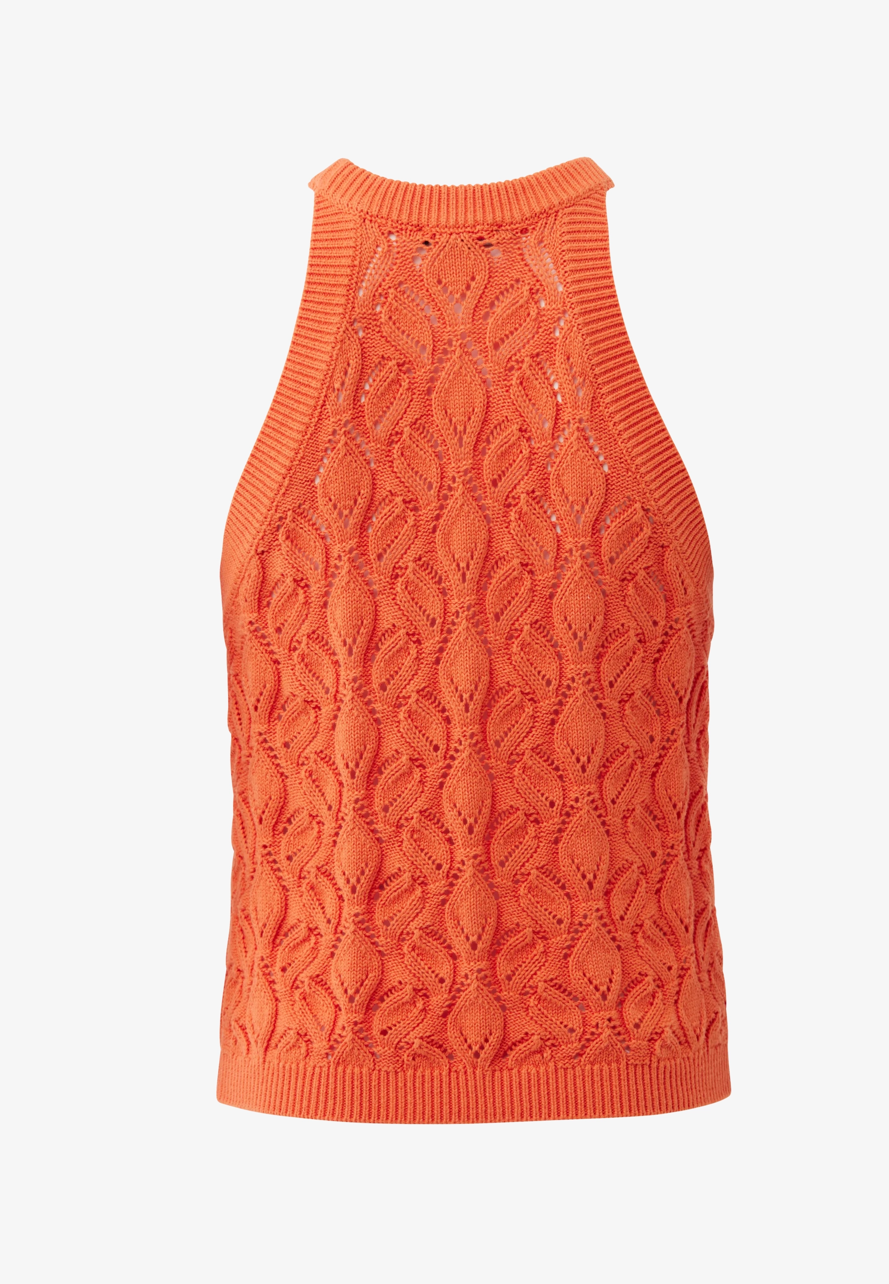 Mexx Women | Soft orange knitted tank top
