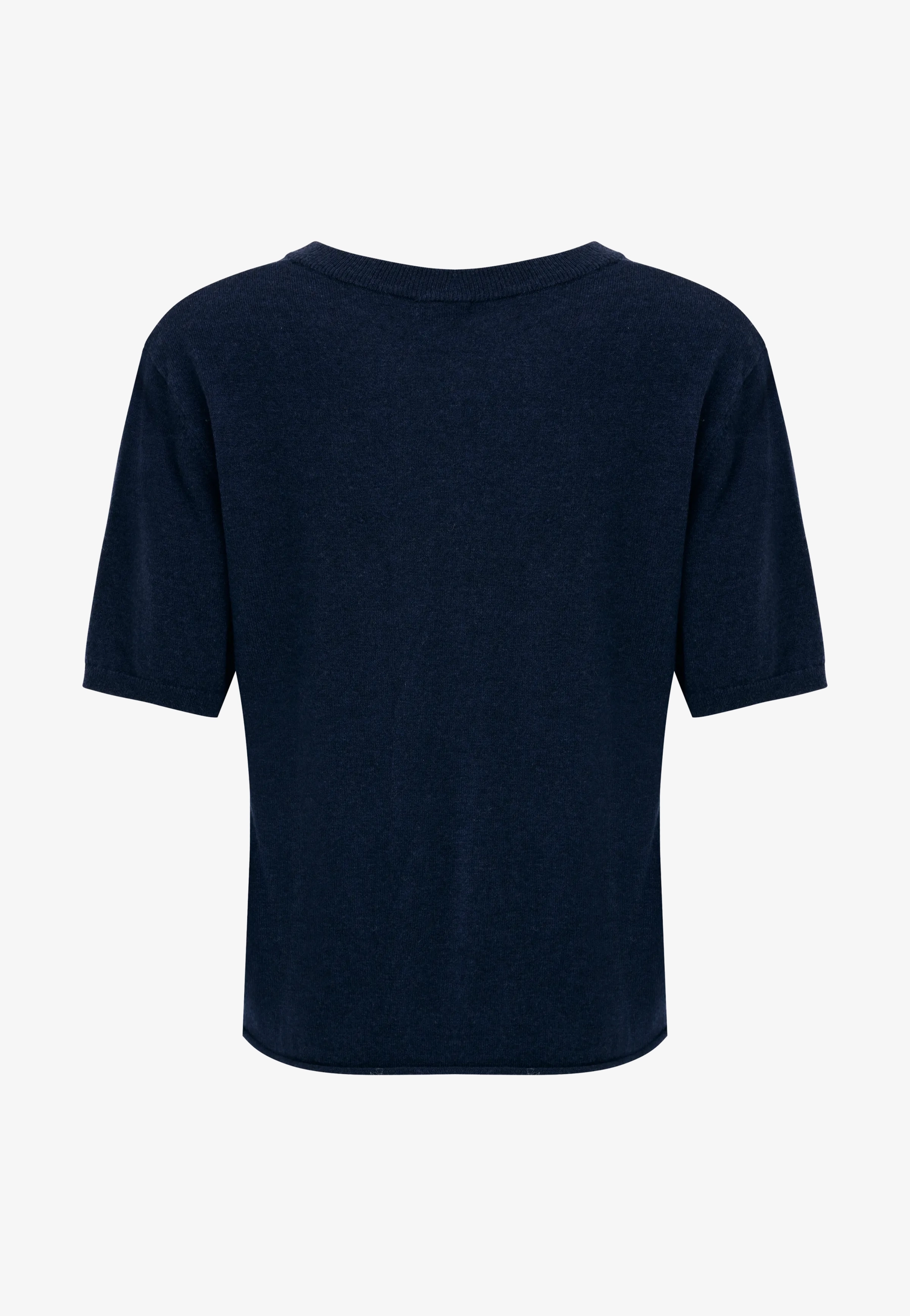 Camelia Top Boxy Fit Midnight Blue