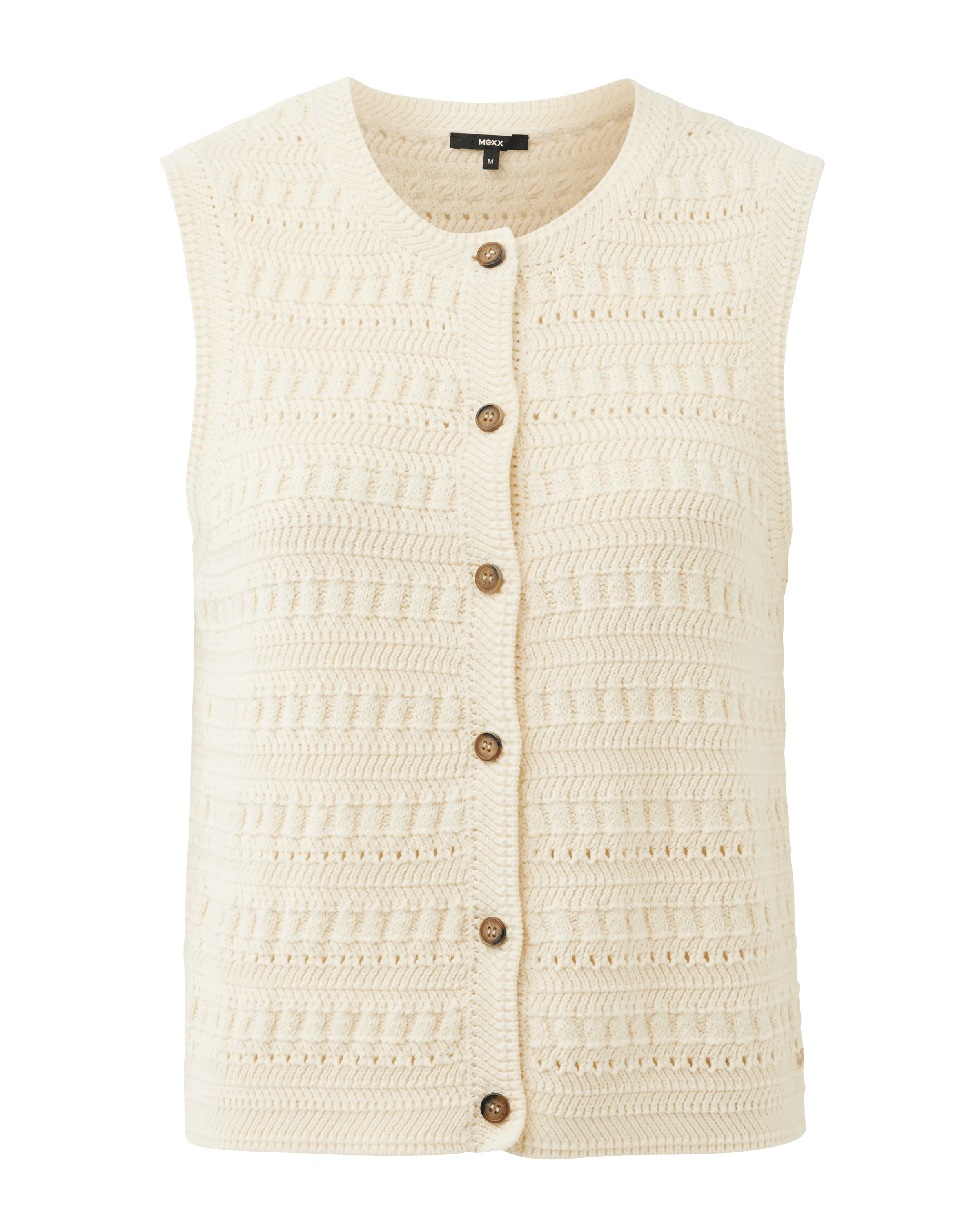 Crochet Top Light Sand