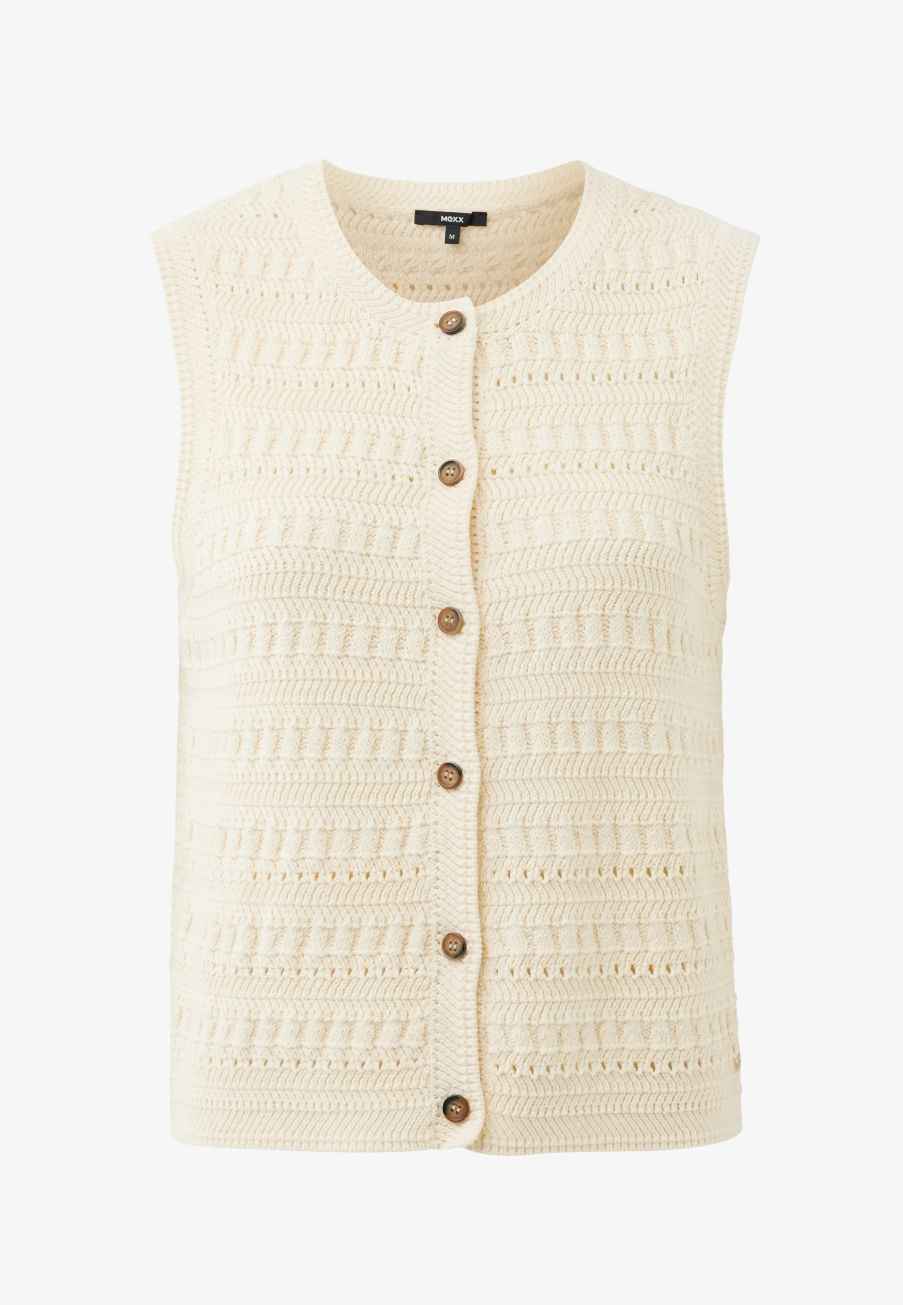 Crochet Top Light Sand