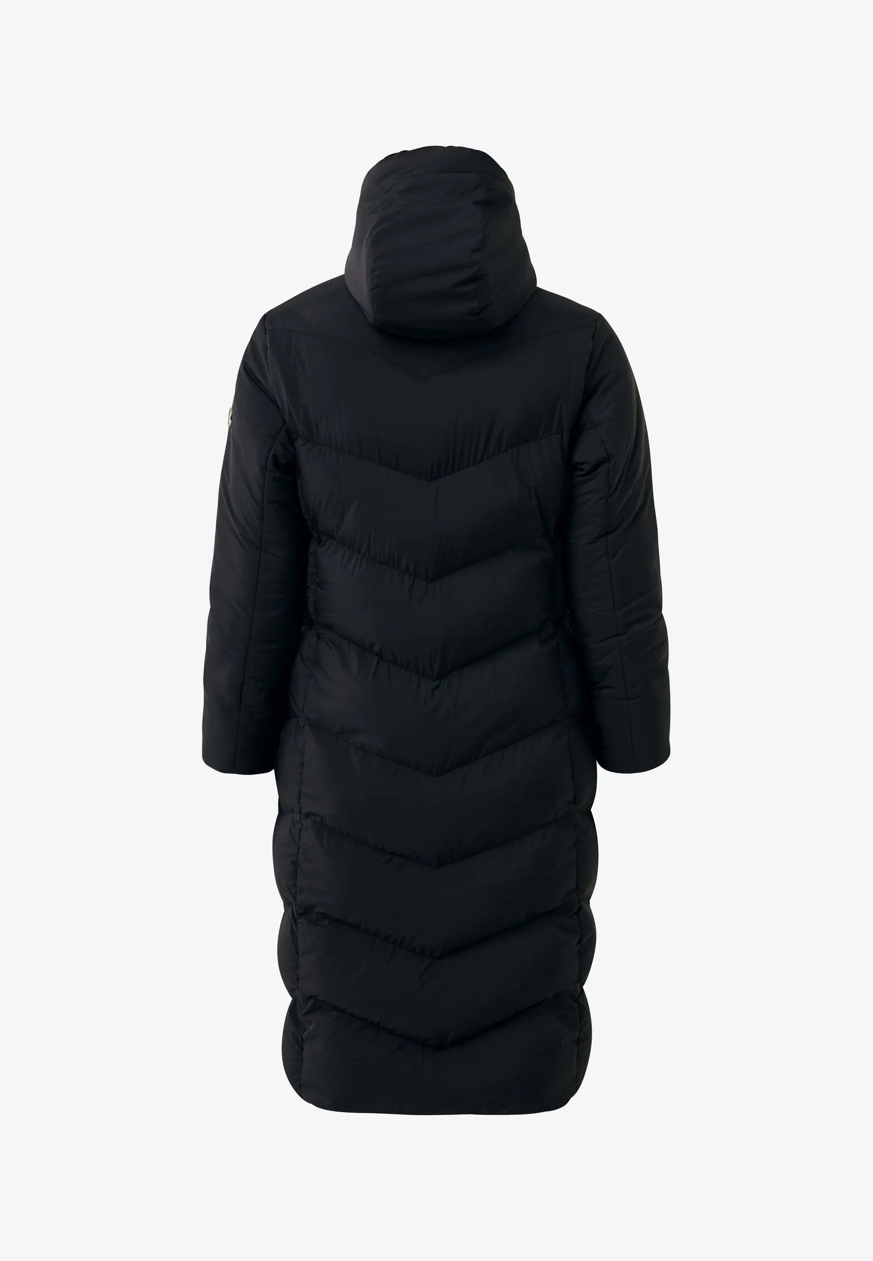Lange puffer Zwart