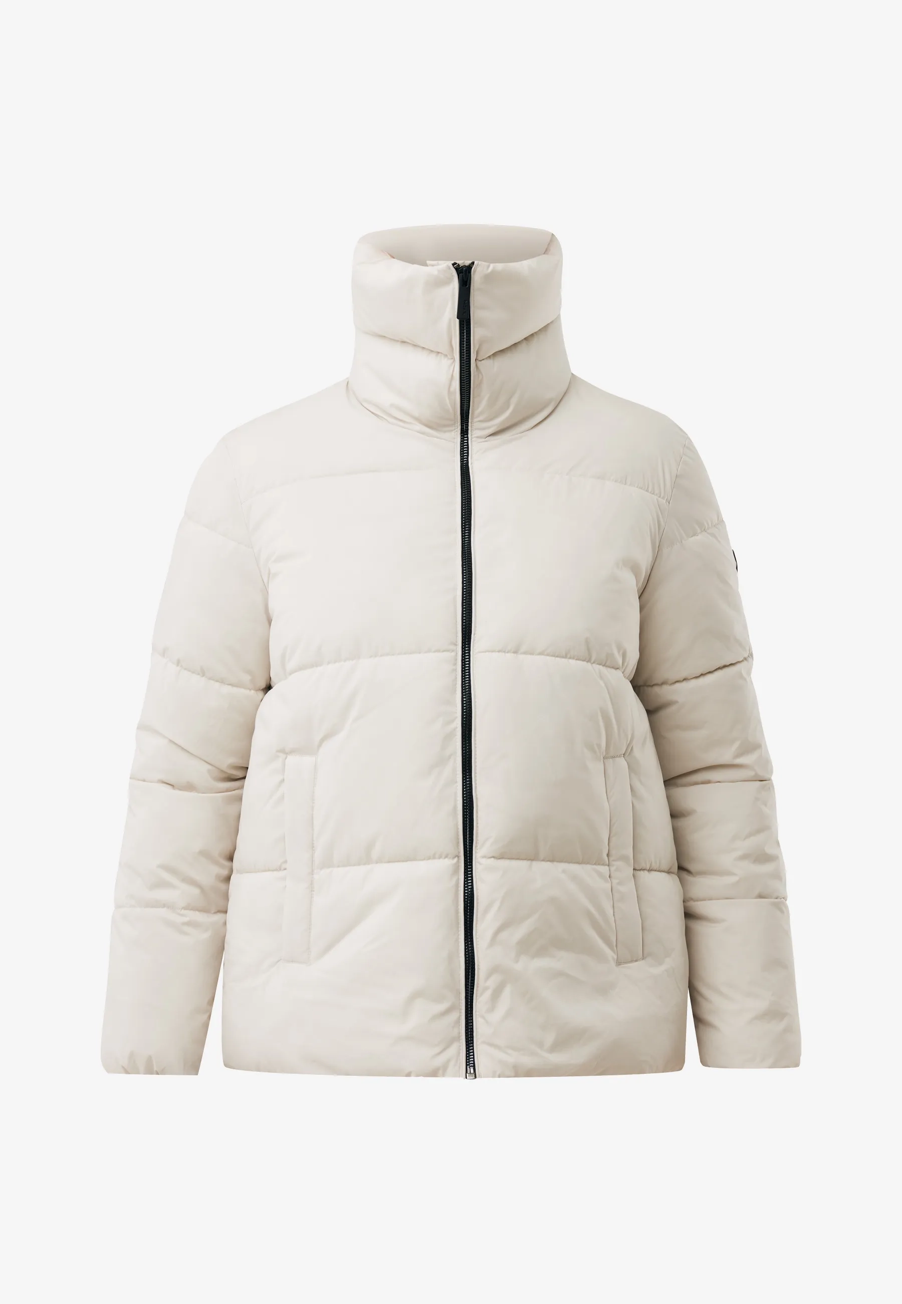 Korte puffer Gebroken wit