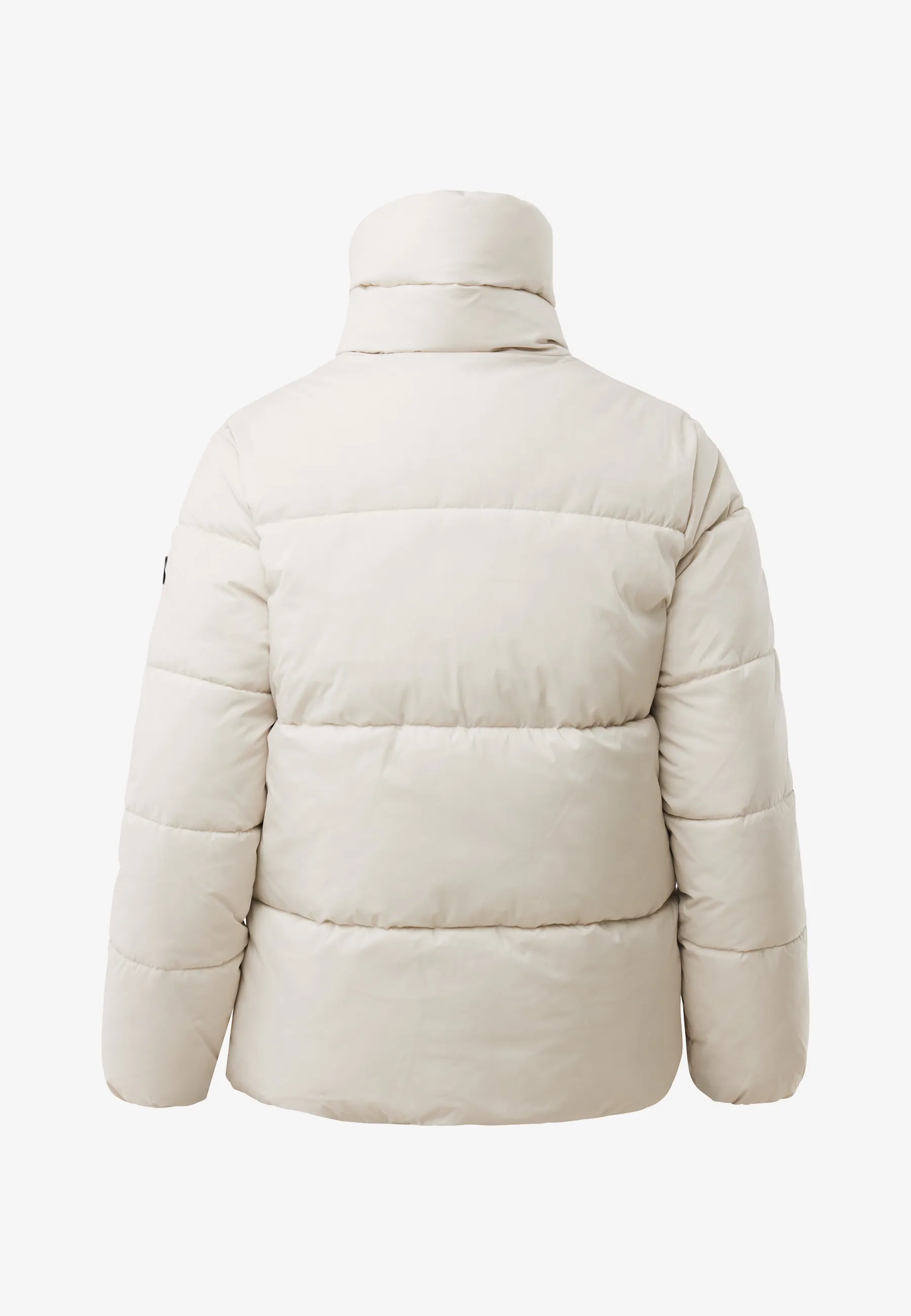Korte puffer Gebroken wit