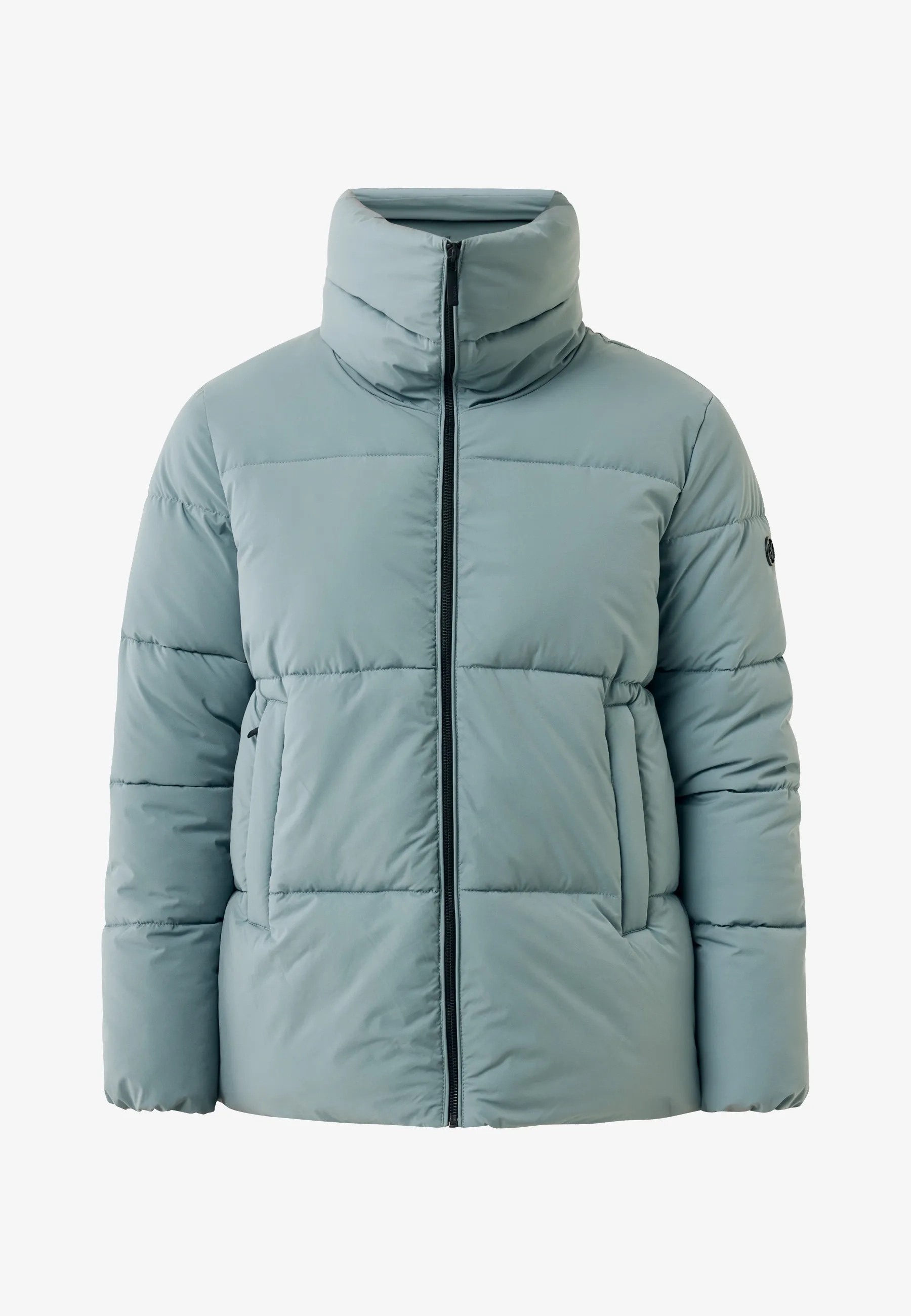 Korte puffer Smoke blue
