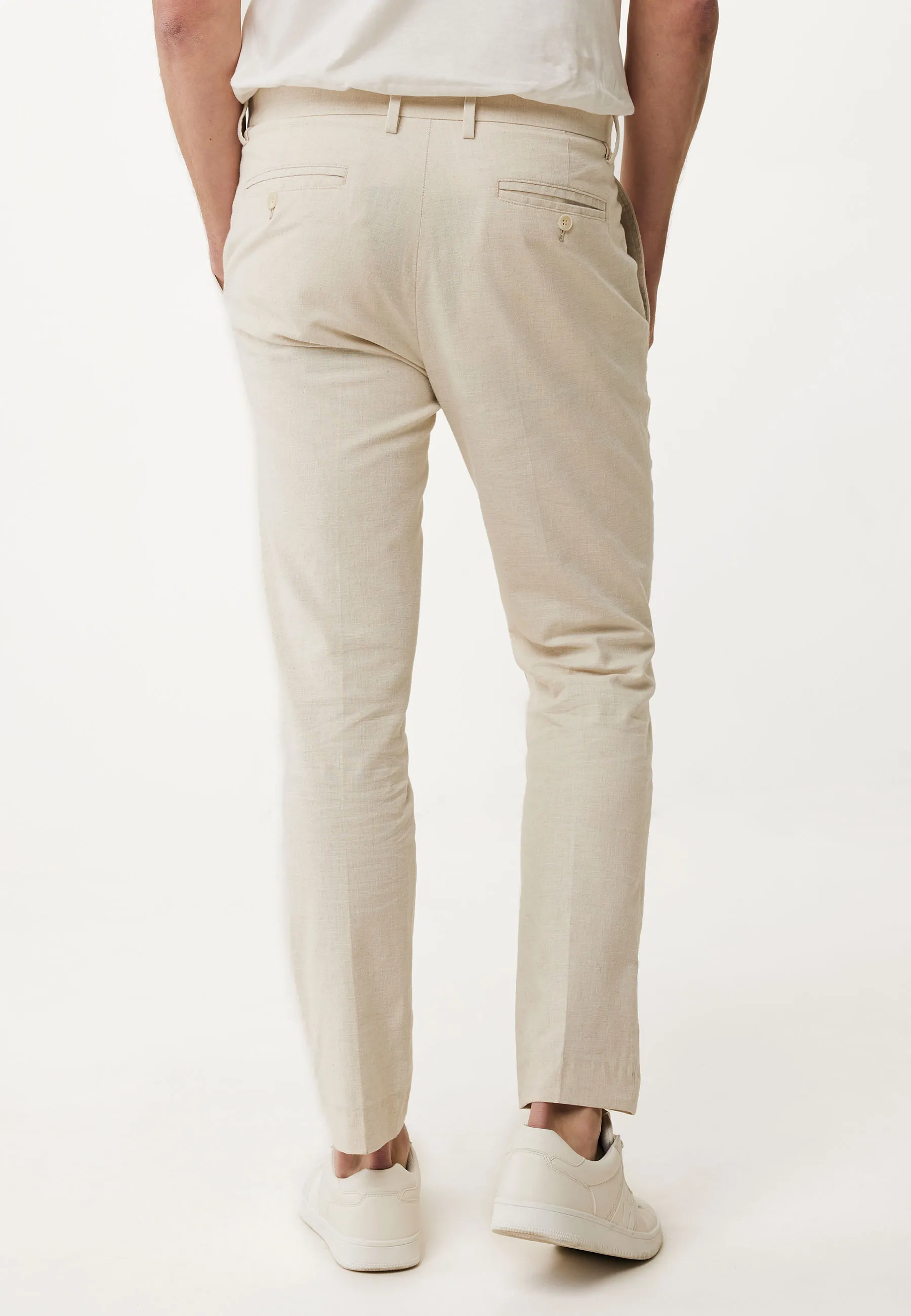 Enzo Premium Tailored Pantalon Greyish Sand