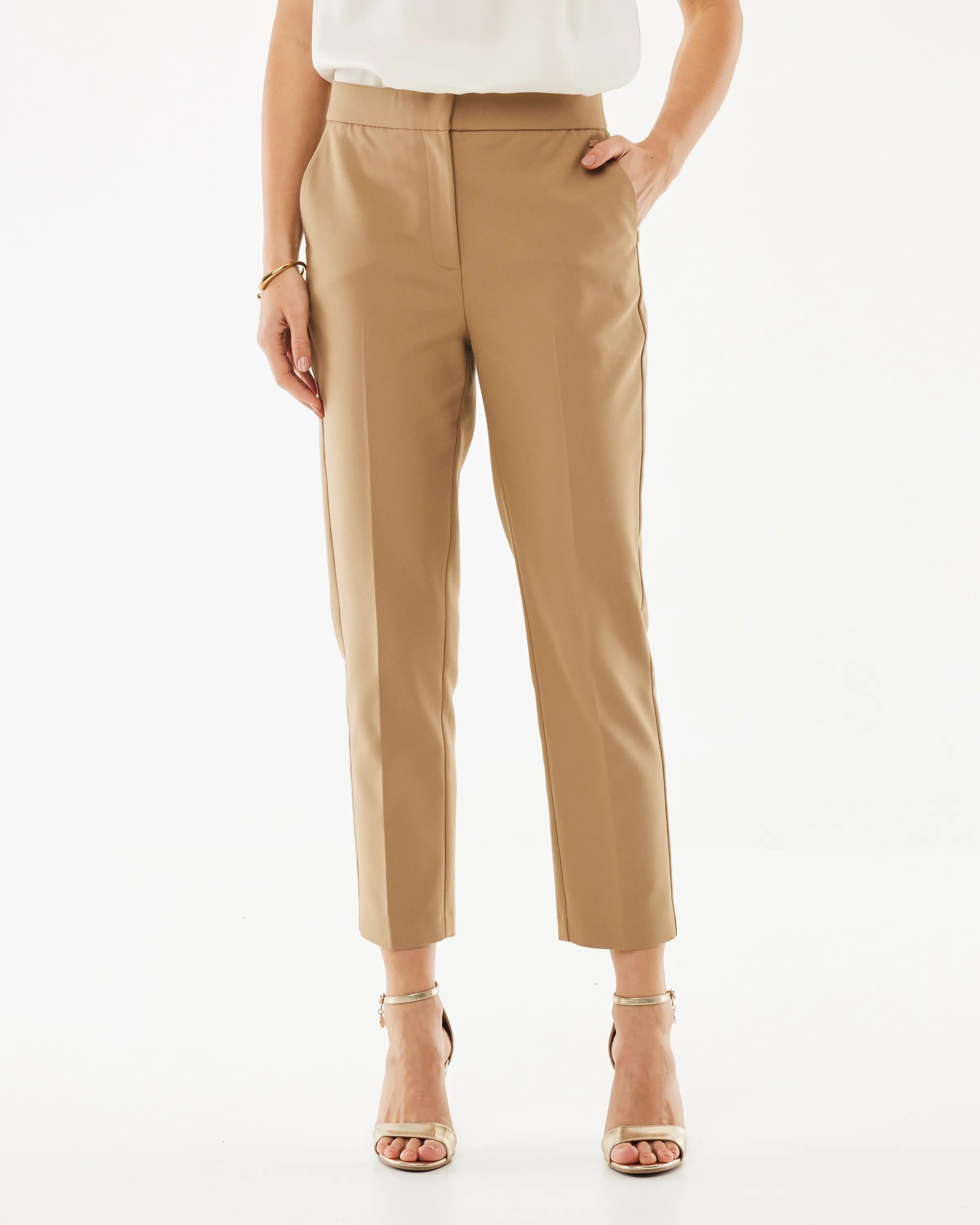 Cosmea Broek Tapered Fit Tan
