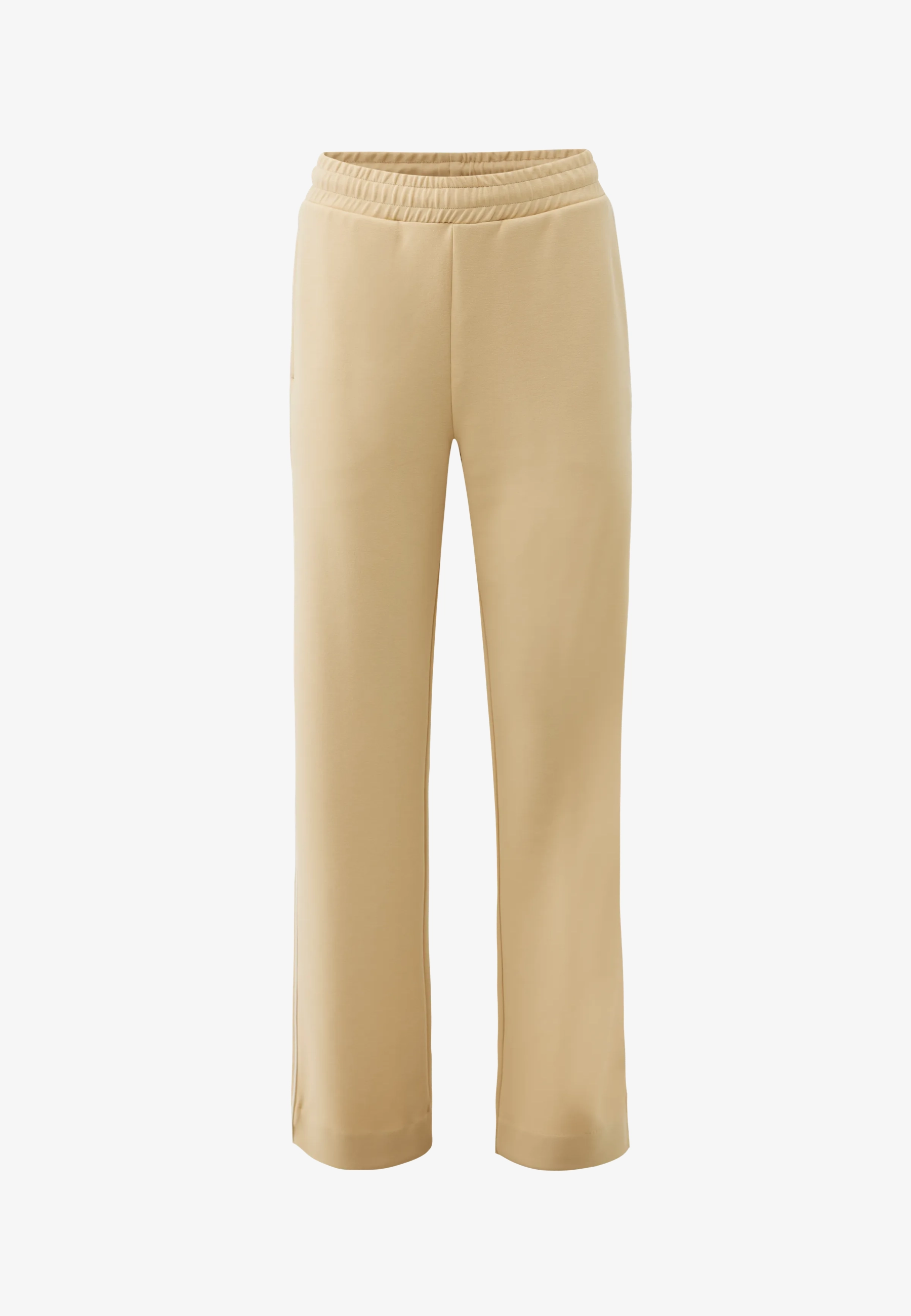 Sweatpants Met Piping Detail Licht Tan