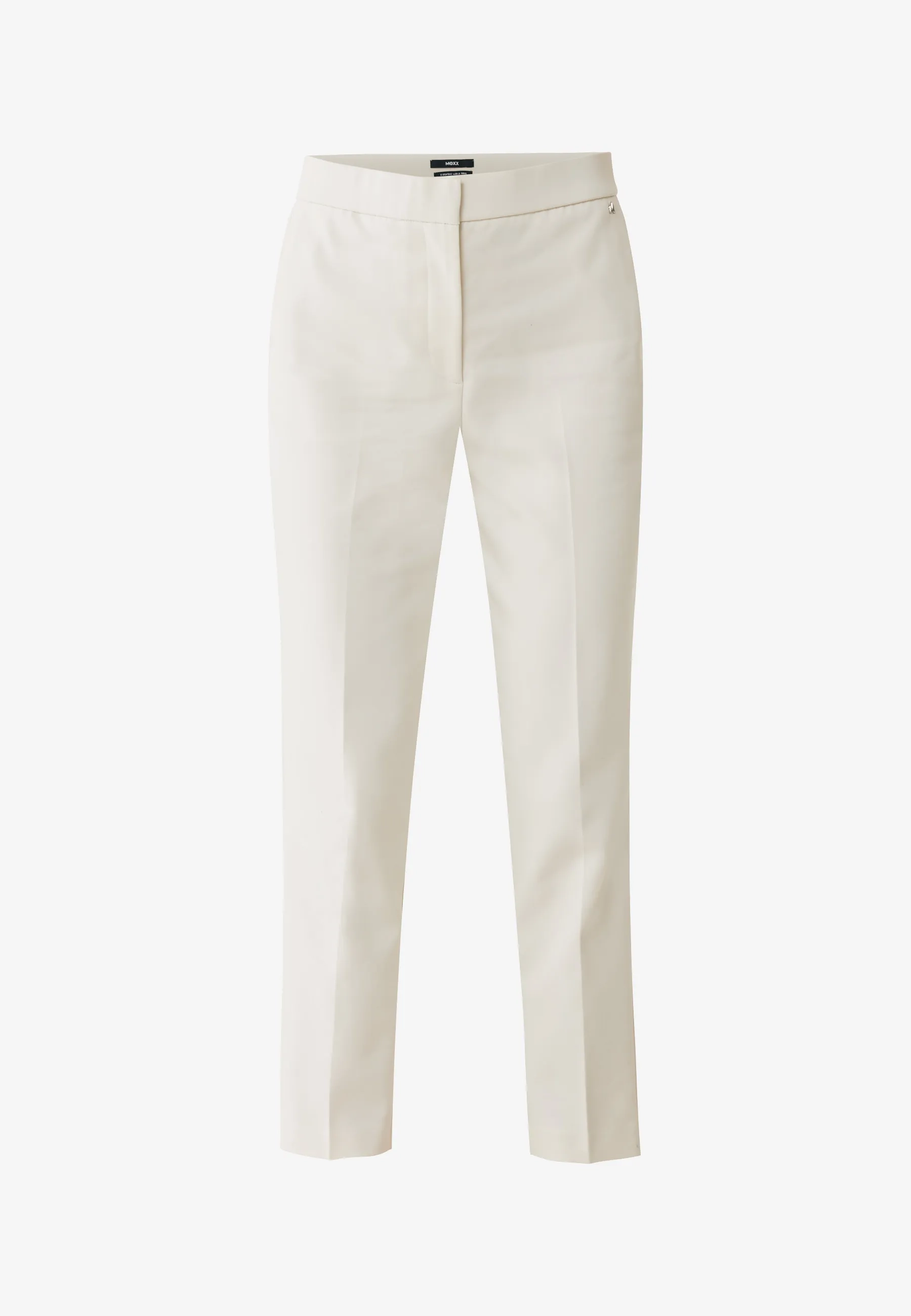 Broek tapered leg Gebroken wit