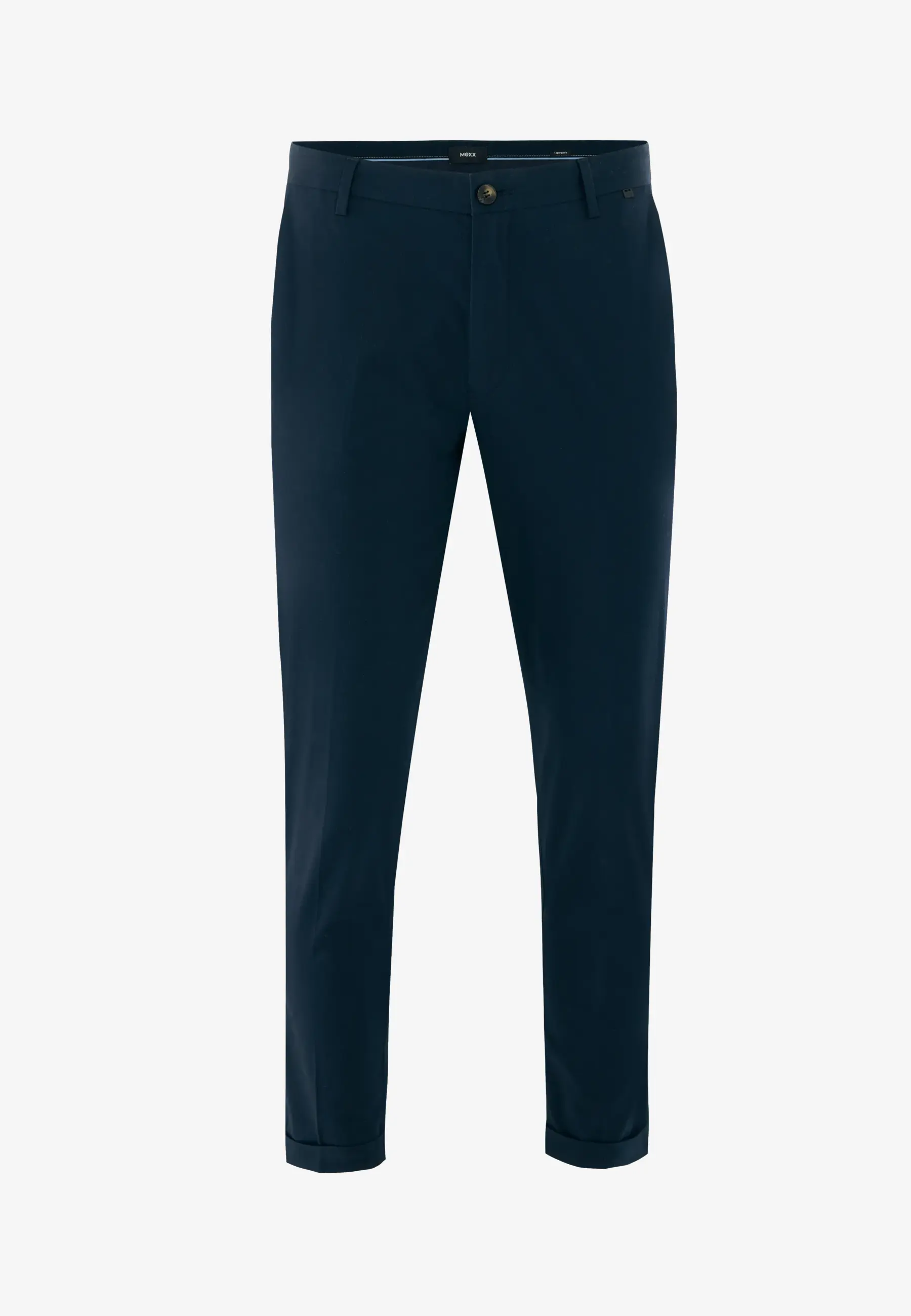 Poplin Broek Mid Navy