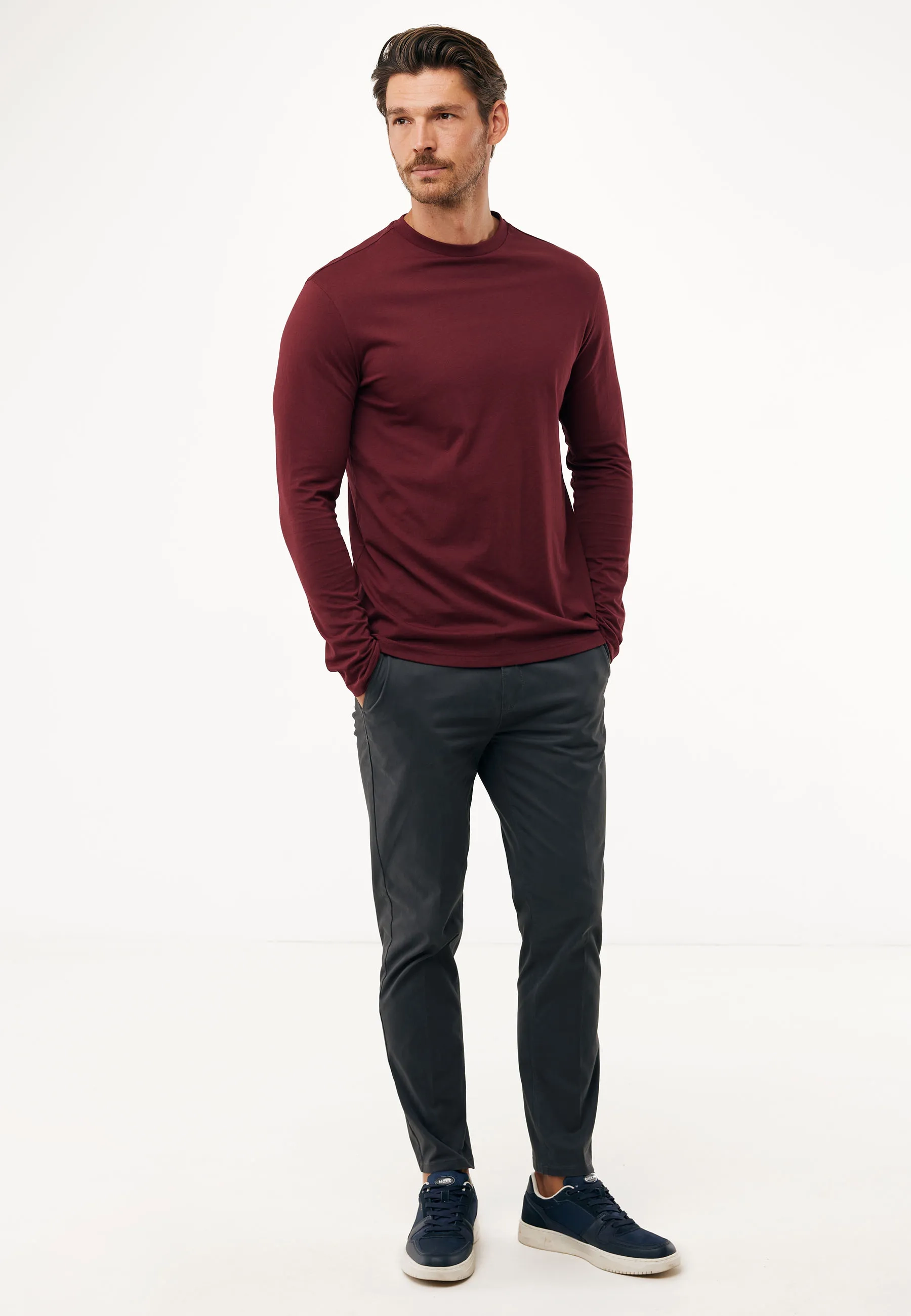 Nebo Chino Pants Dark Grey