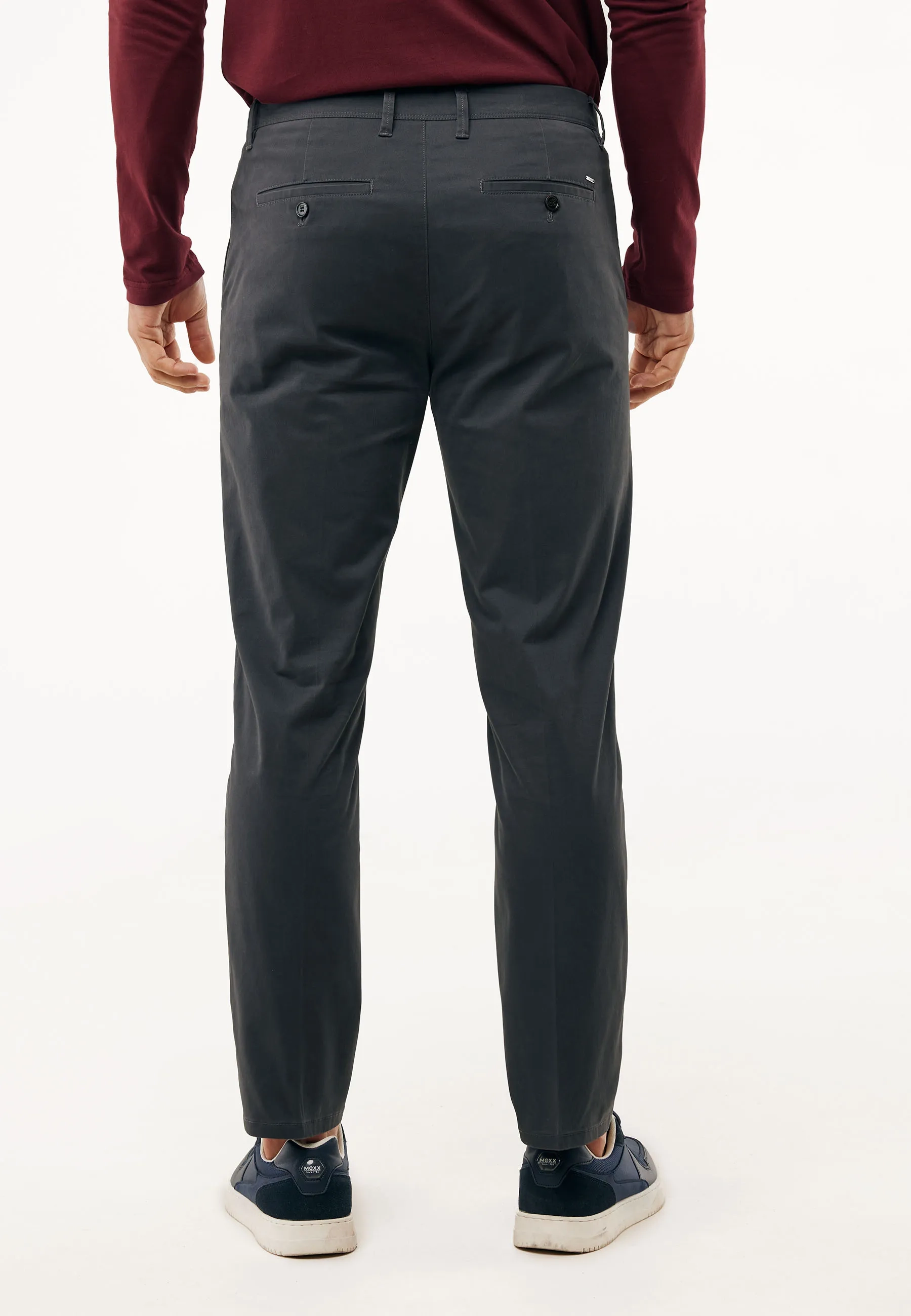 Nebo Chino Pants Dark Grey