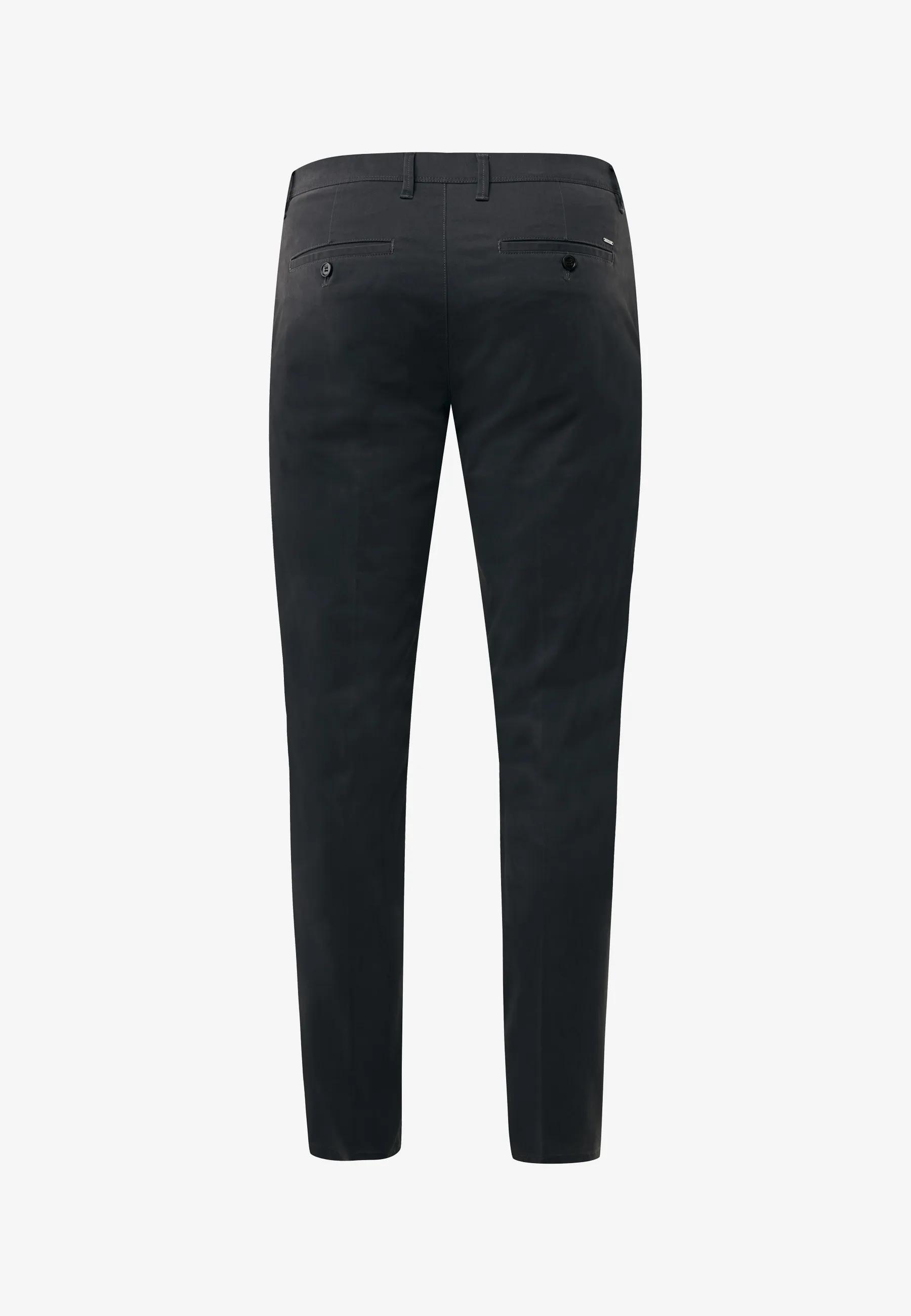 Nebo Chinohose Dunkelgrau
