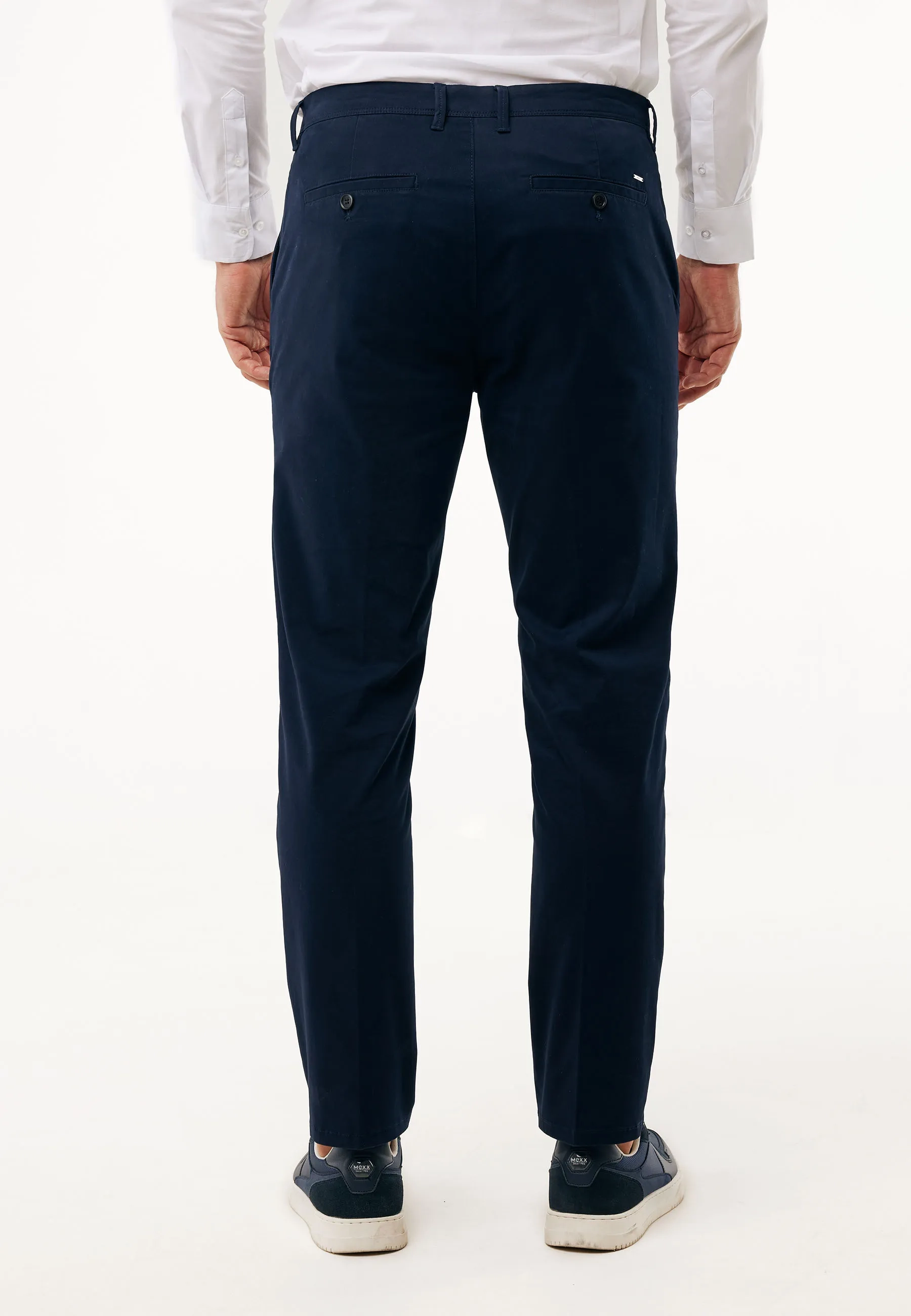 Nebo Chino Pants Mid Navy
