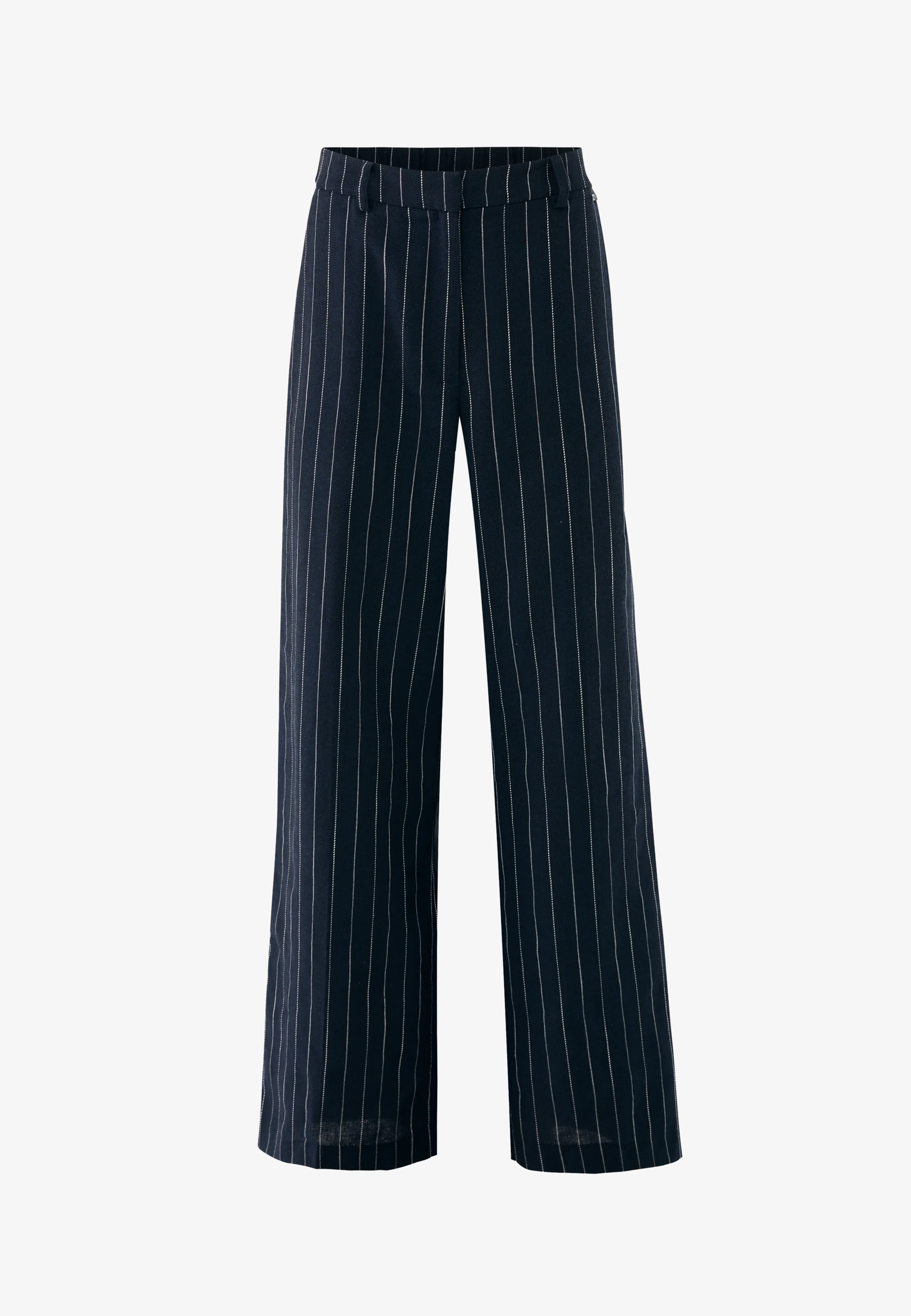 Pinstripe broek wide leg Midnight blue