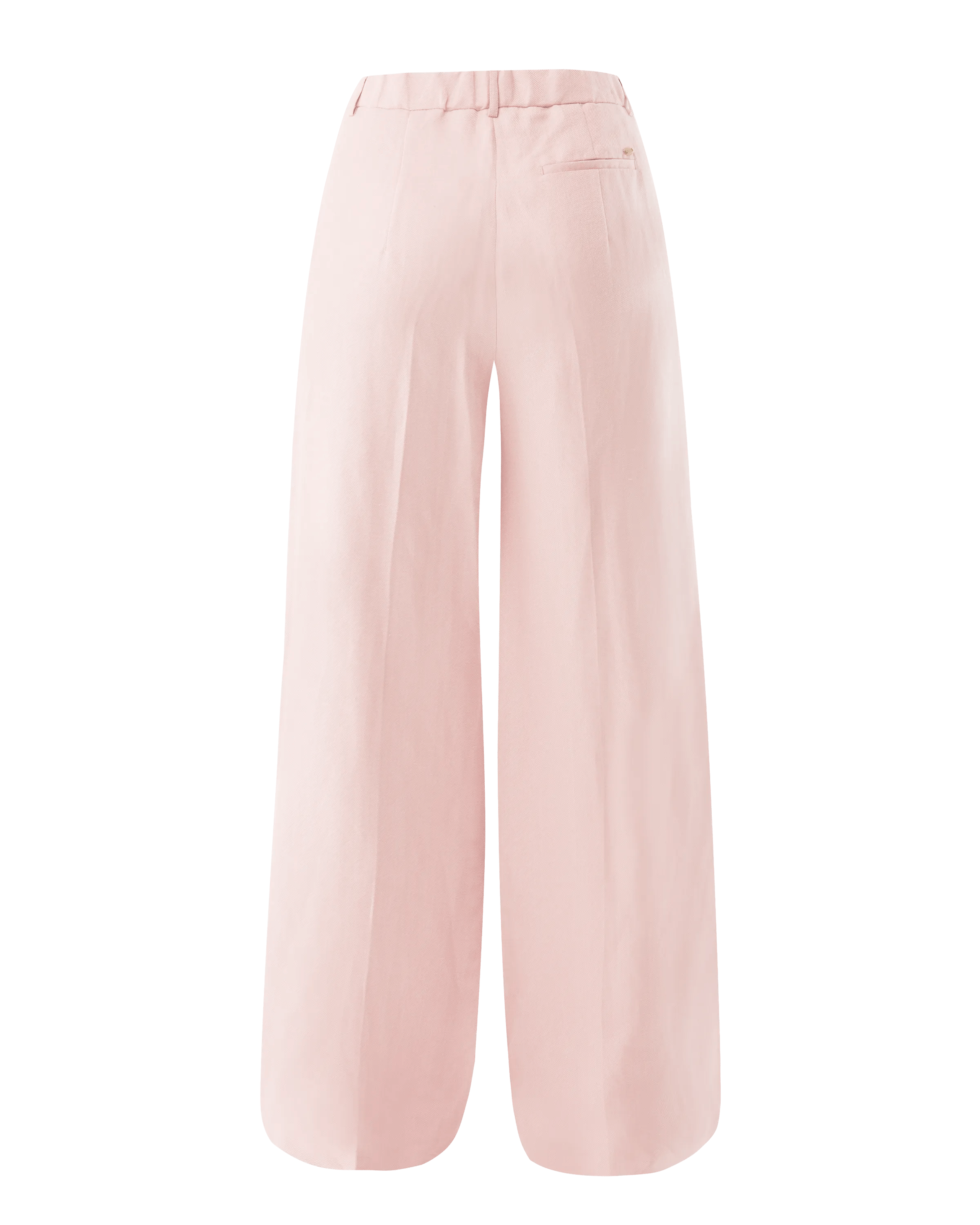 Linen Pants Wide Leg Light Pink