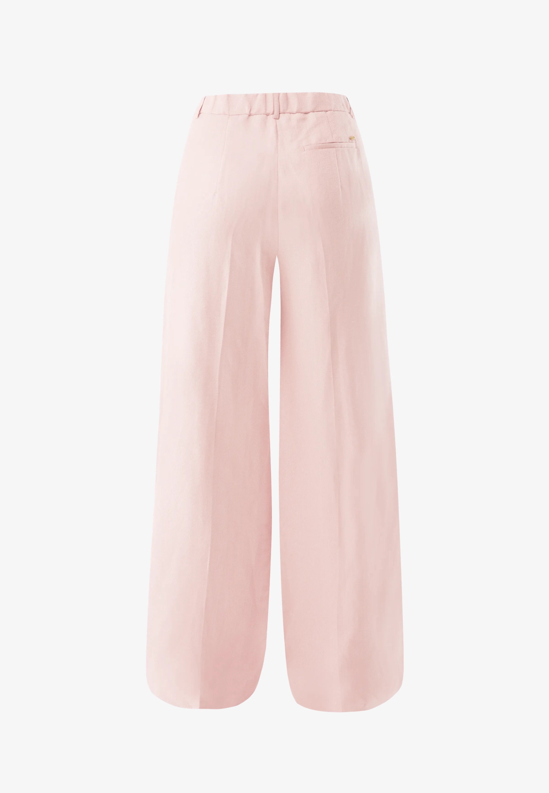 Linen Pants Wide Leg Light Pink
