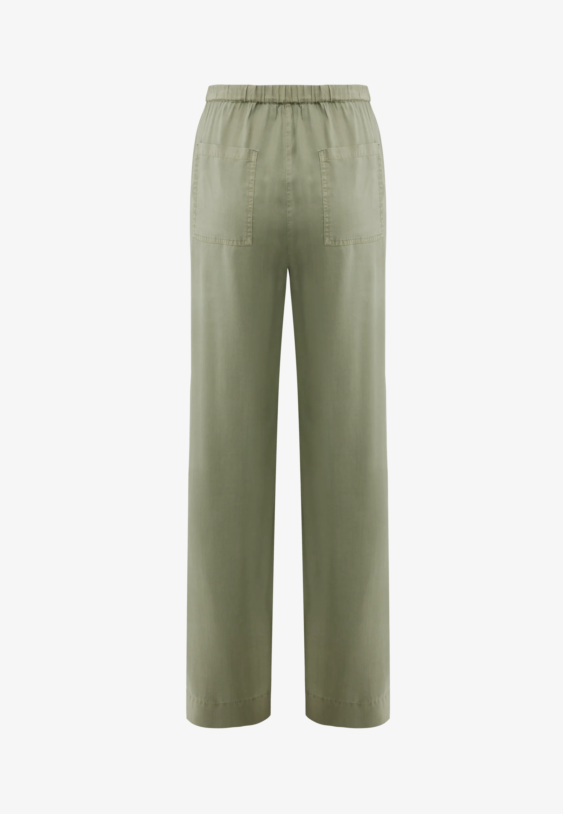 Mexx Women | Warm green wide-leg trousers