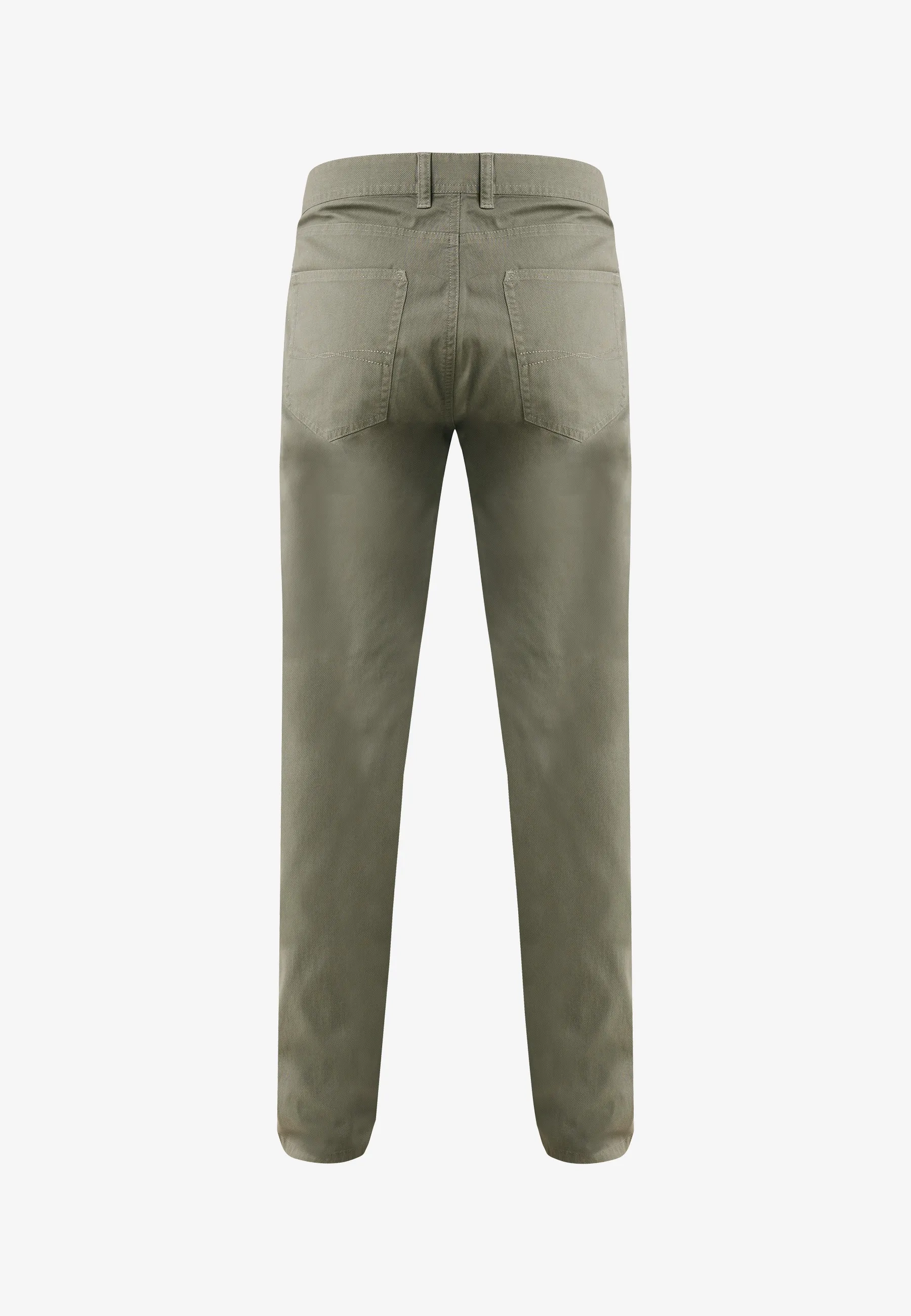 Allover Print Chino Pants Green Sage