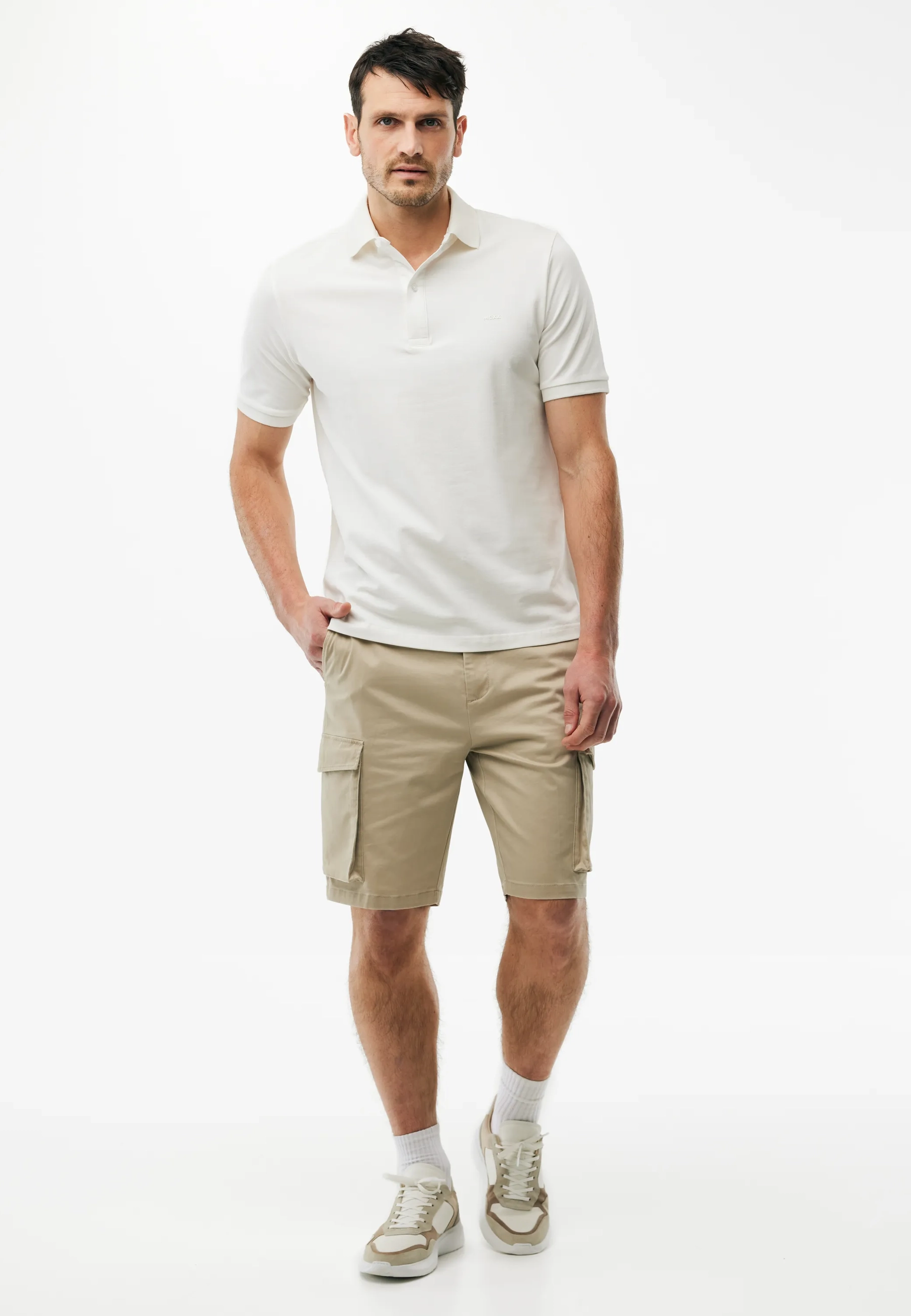 Bogie Pique Polo White
