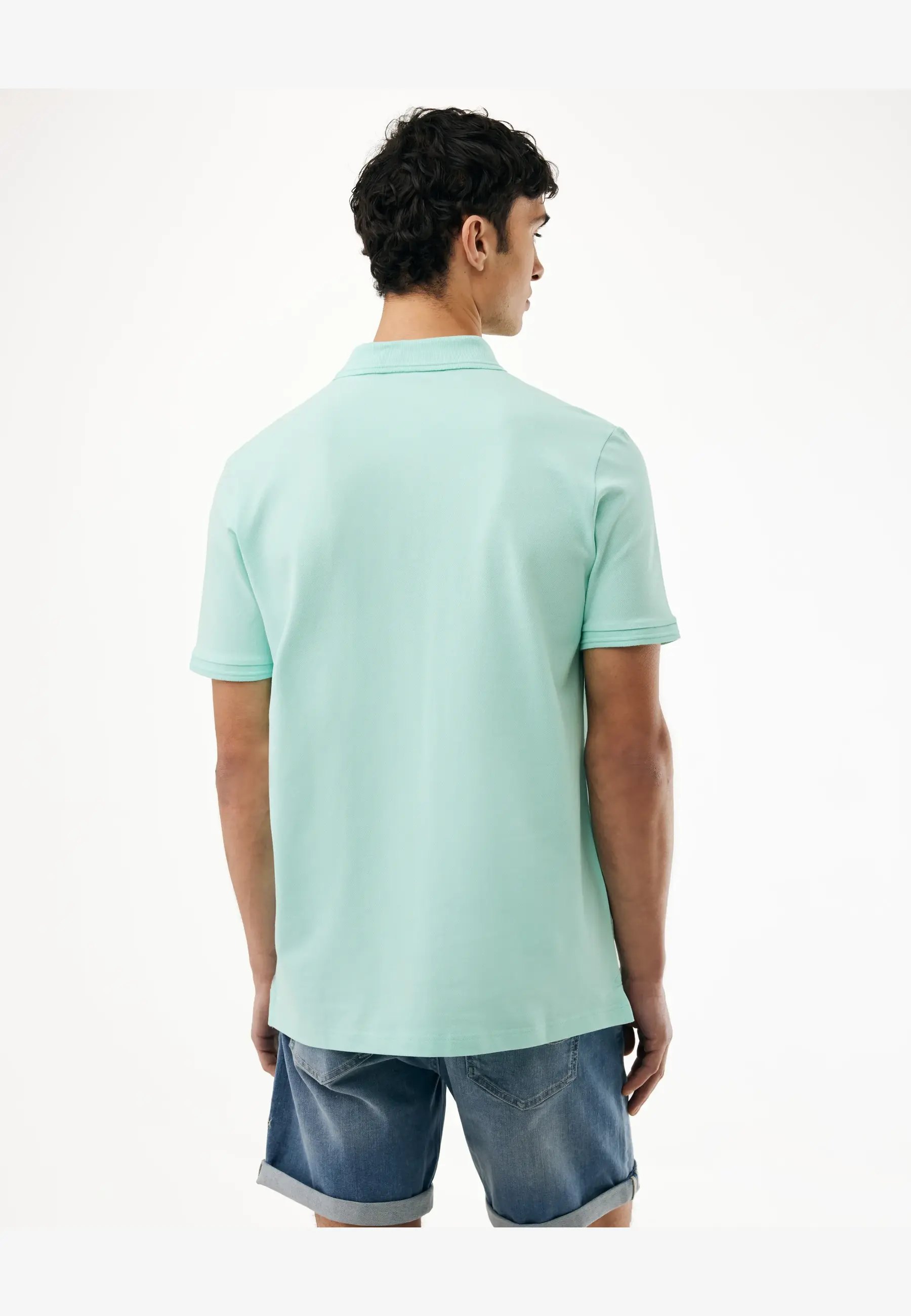 Bogie Piqué Polo Turquoise