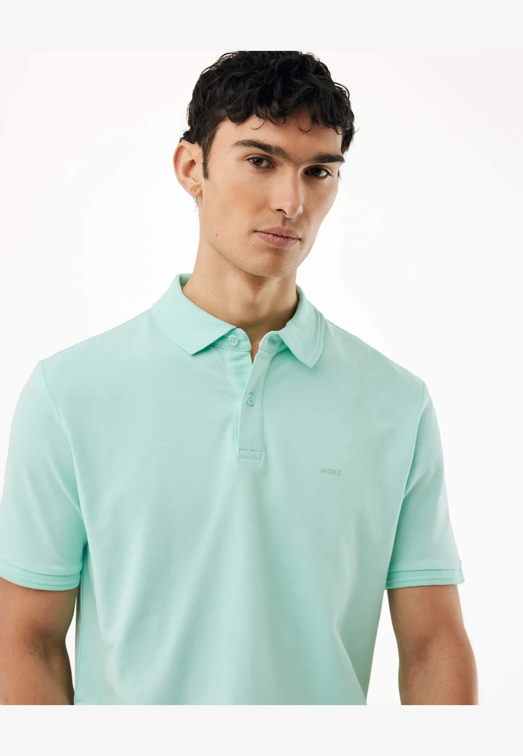 Bogie Piqué Polo Turquoise