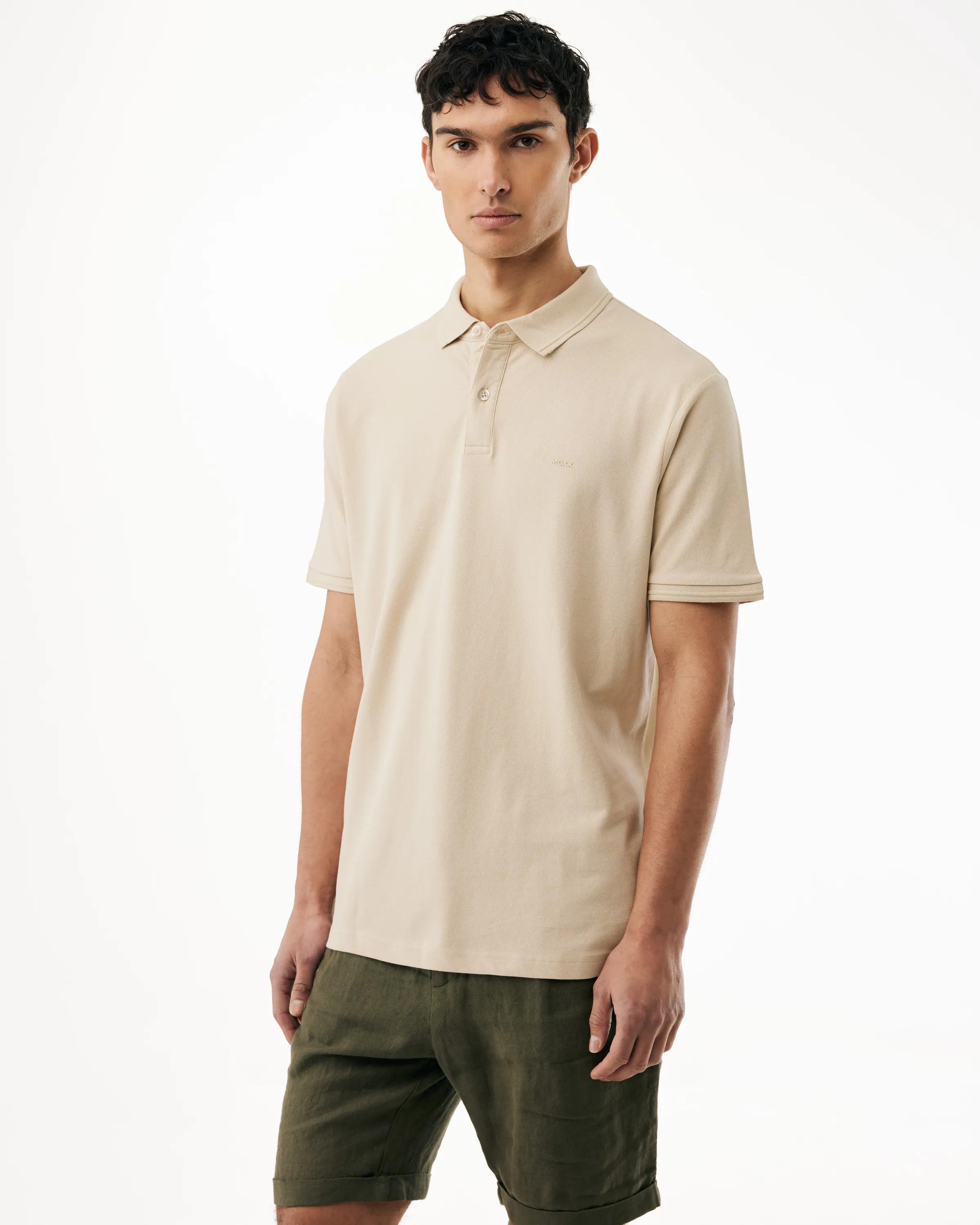 Bogie Piqué Polo Lichtzand
