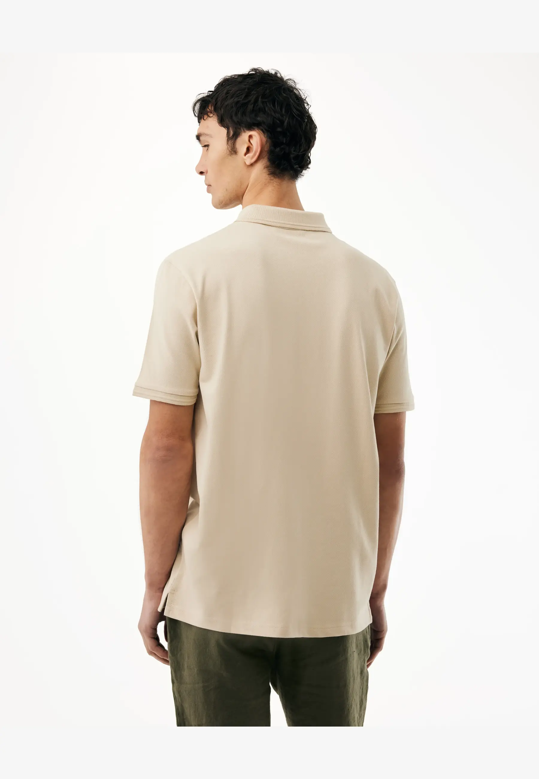 Bogie Piqué Polo Lichtzand