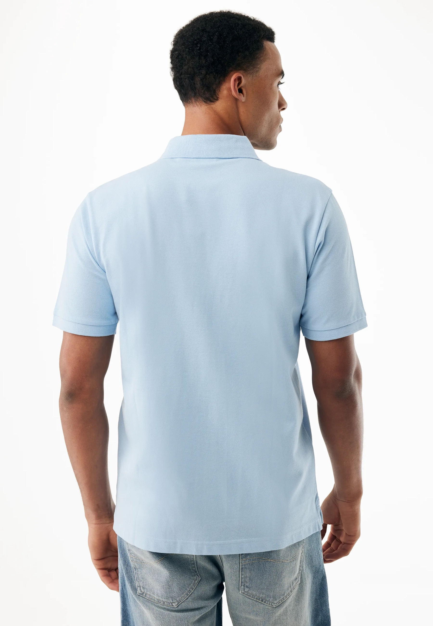 Bogie Piqué Polo Fresh Blue