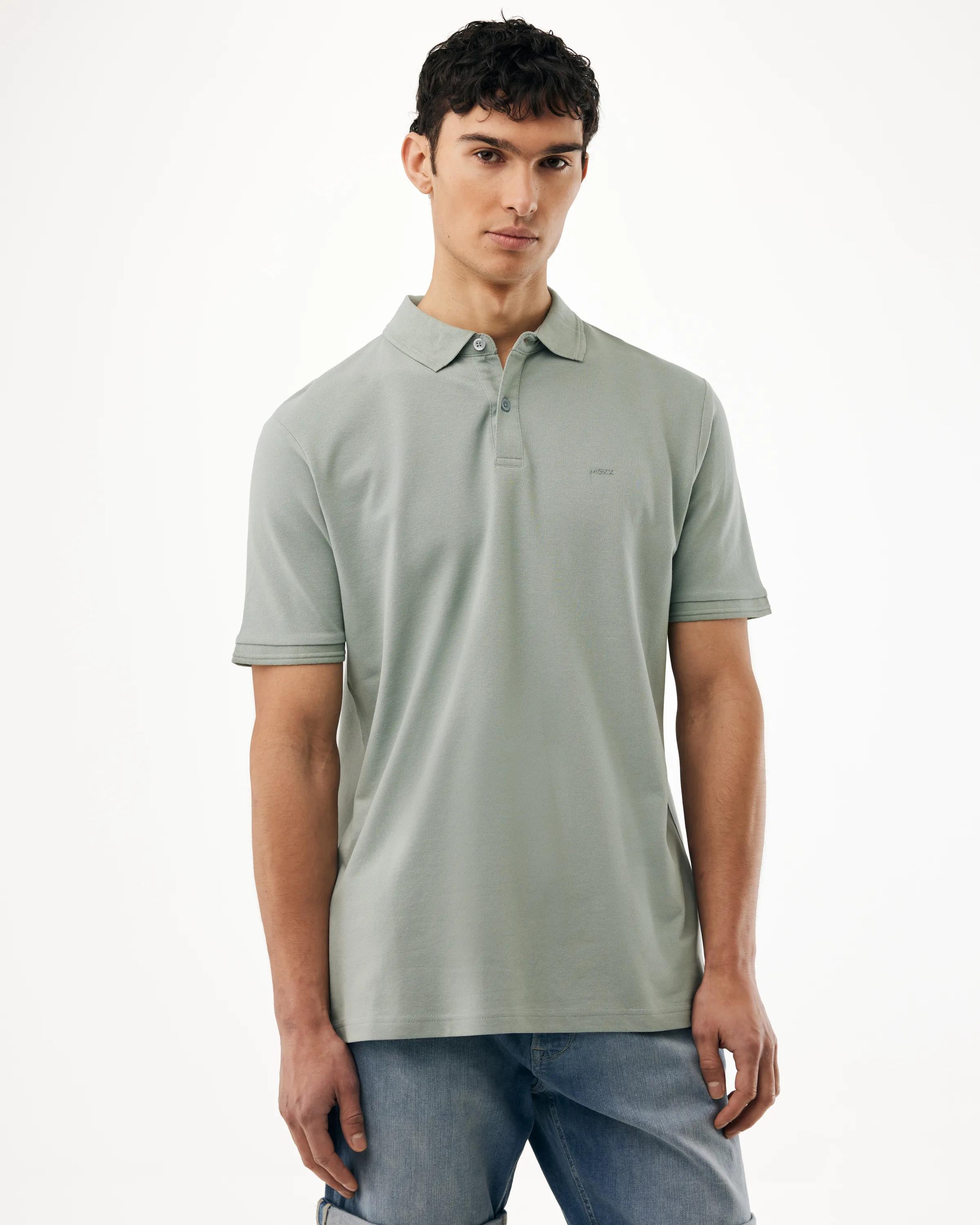 Bogie Piqué Polo Faded Green