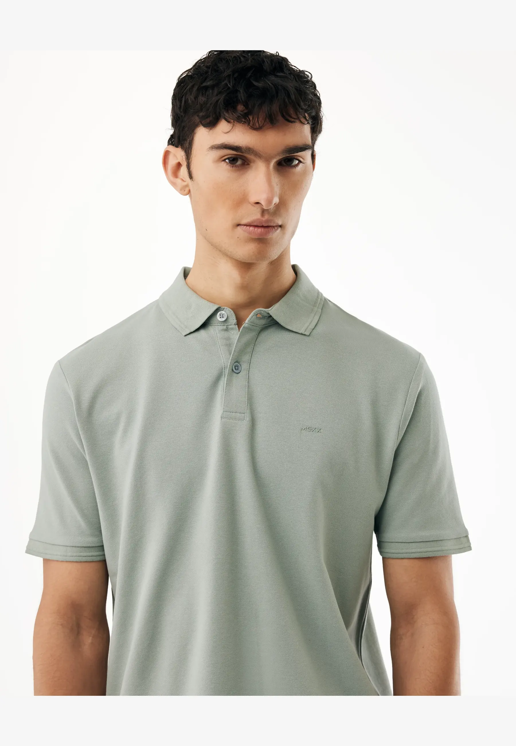 Bogie Piqué Polo Faded Green