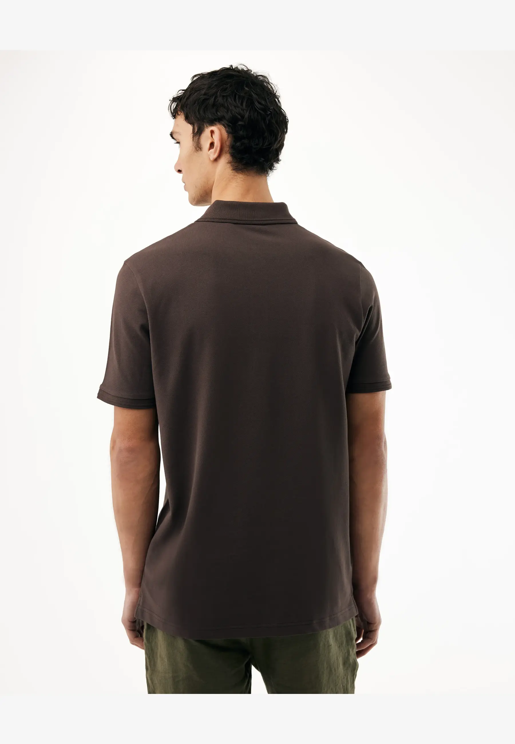 Bogie Piqué Polo Dark Chocolate