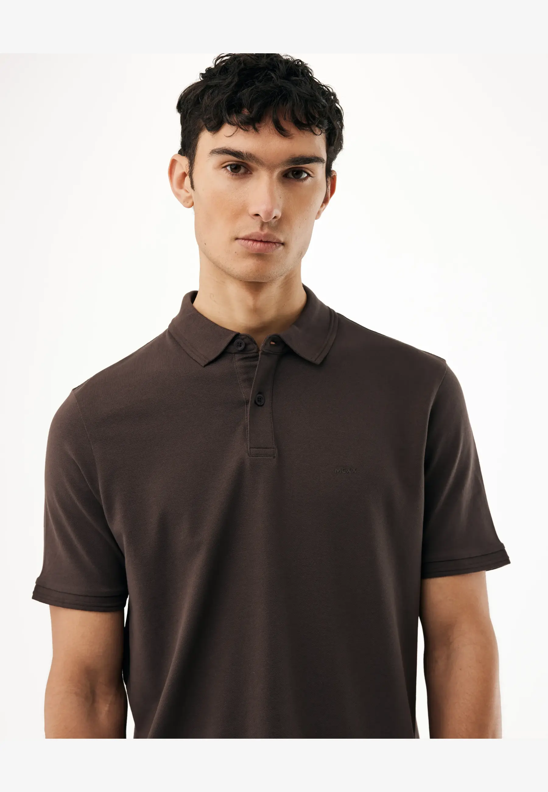 Bogie Piqué Polo Dark Chocolate