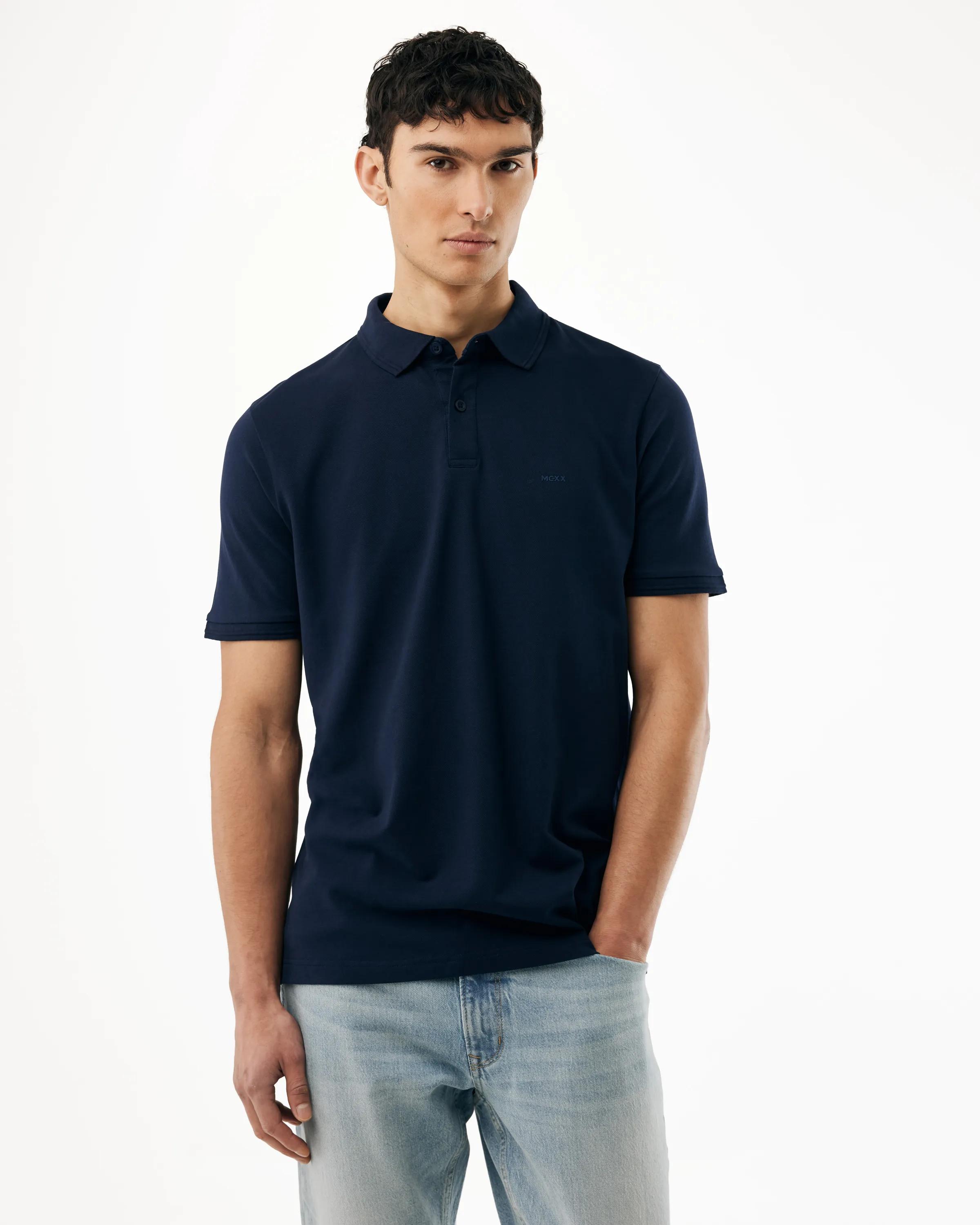 Bogie Piqué Polo Mid Navy