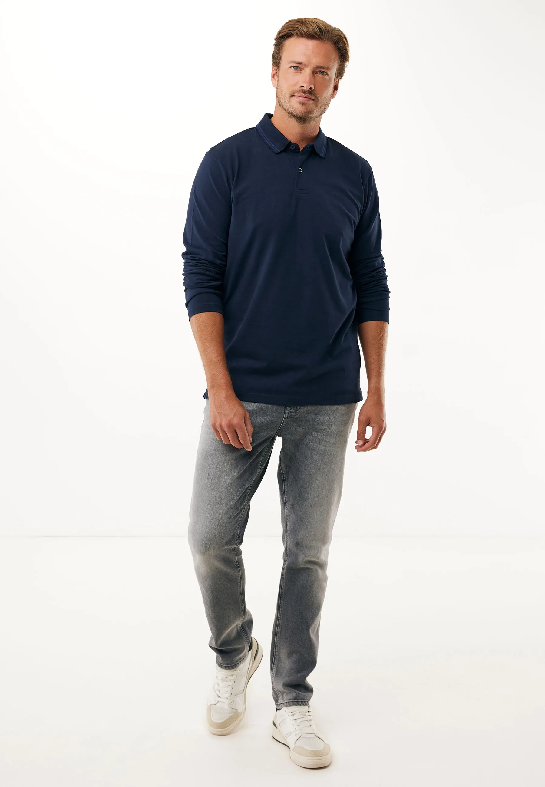 Korab Polo Regular Fit Mid Navy