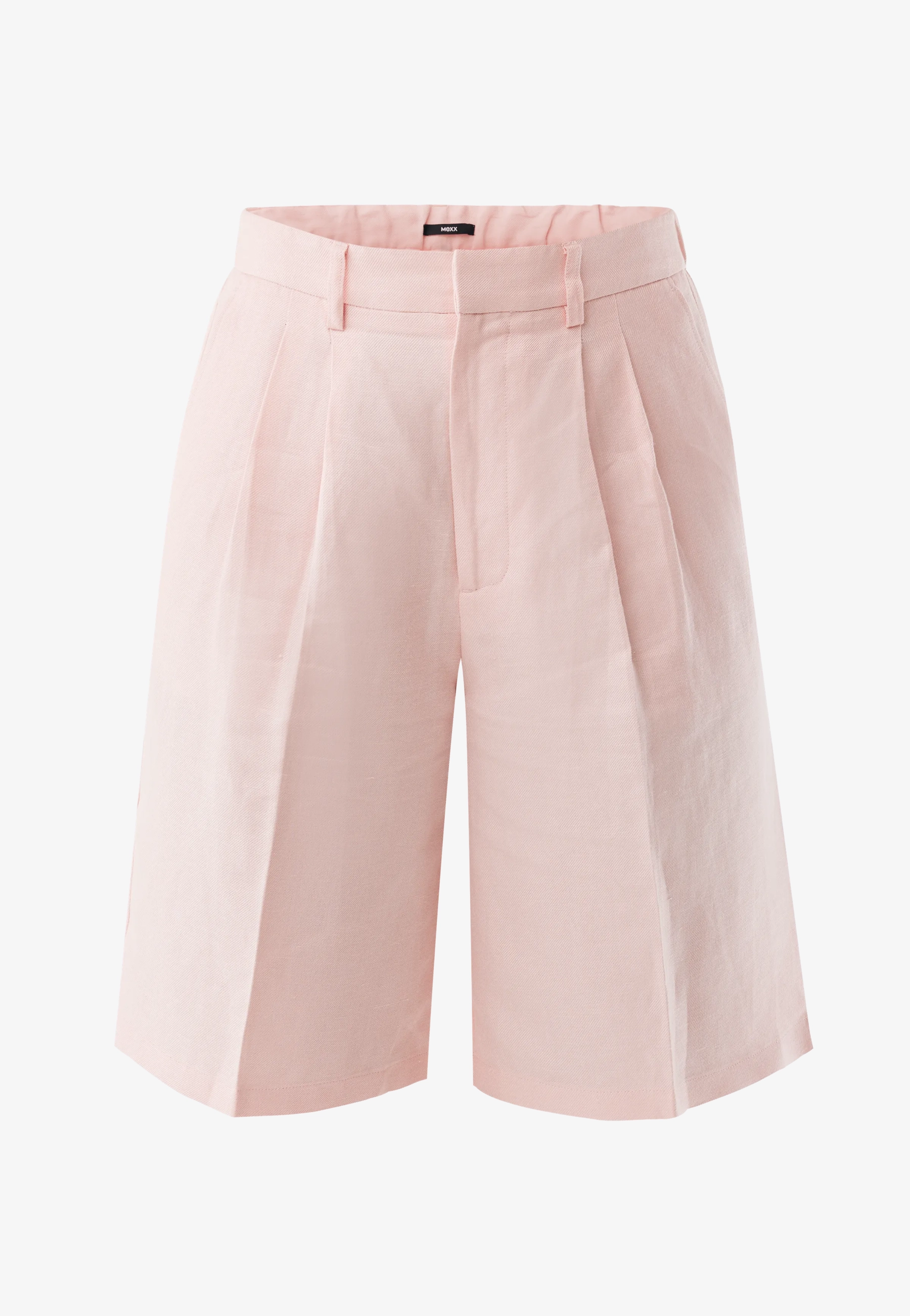 Linen Shorts Light Pink