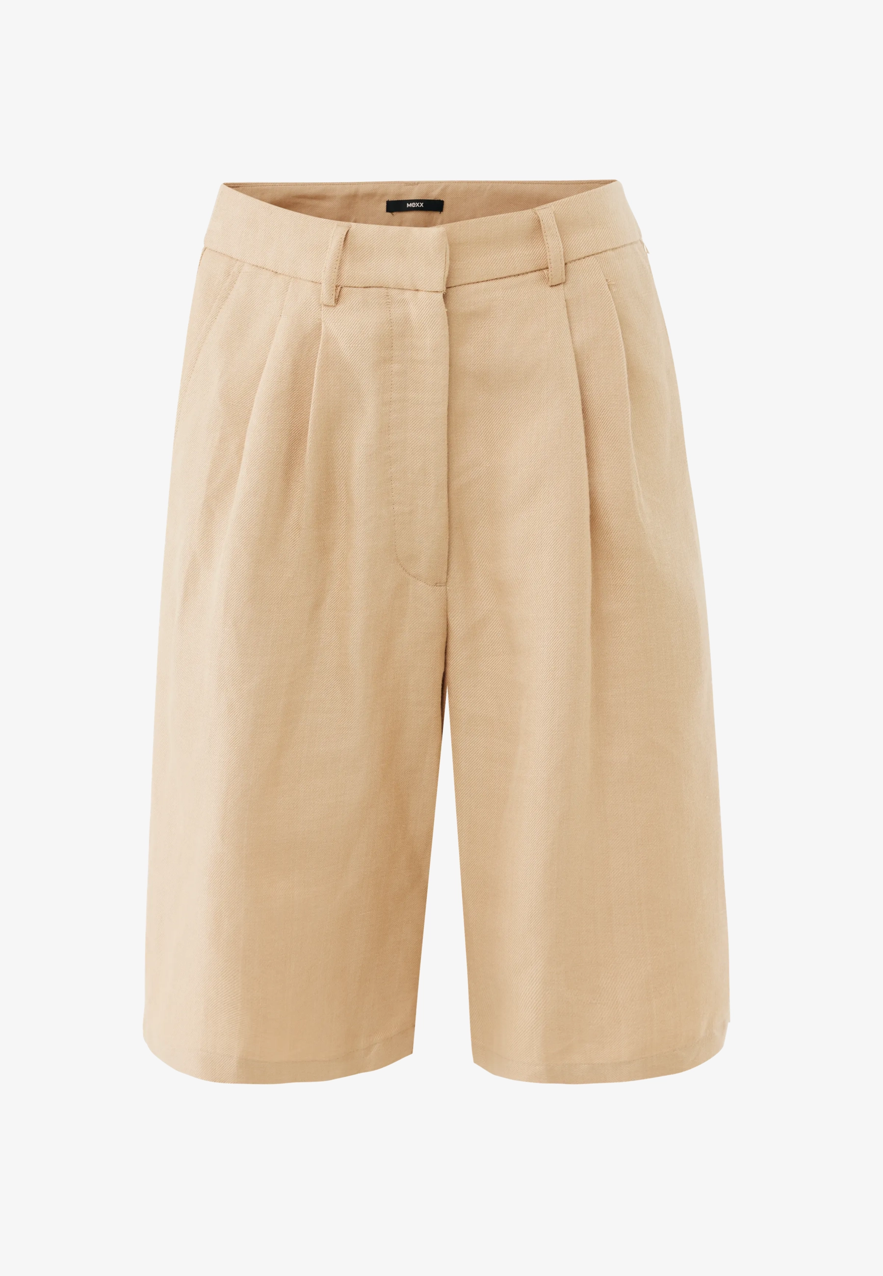 Linen Shorts Light Tan