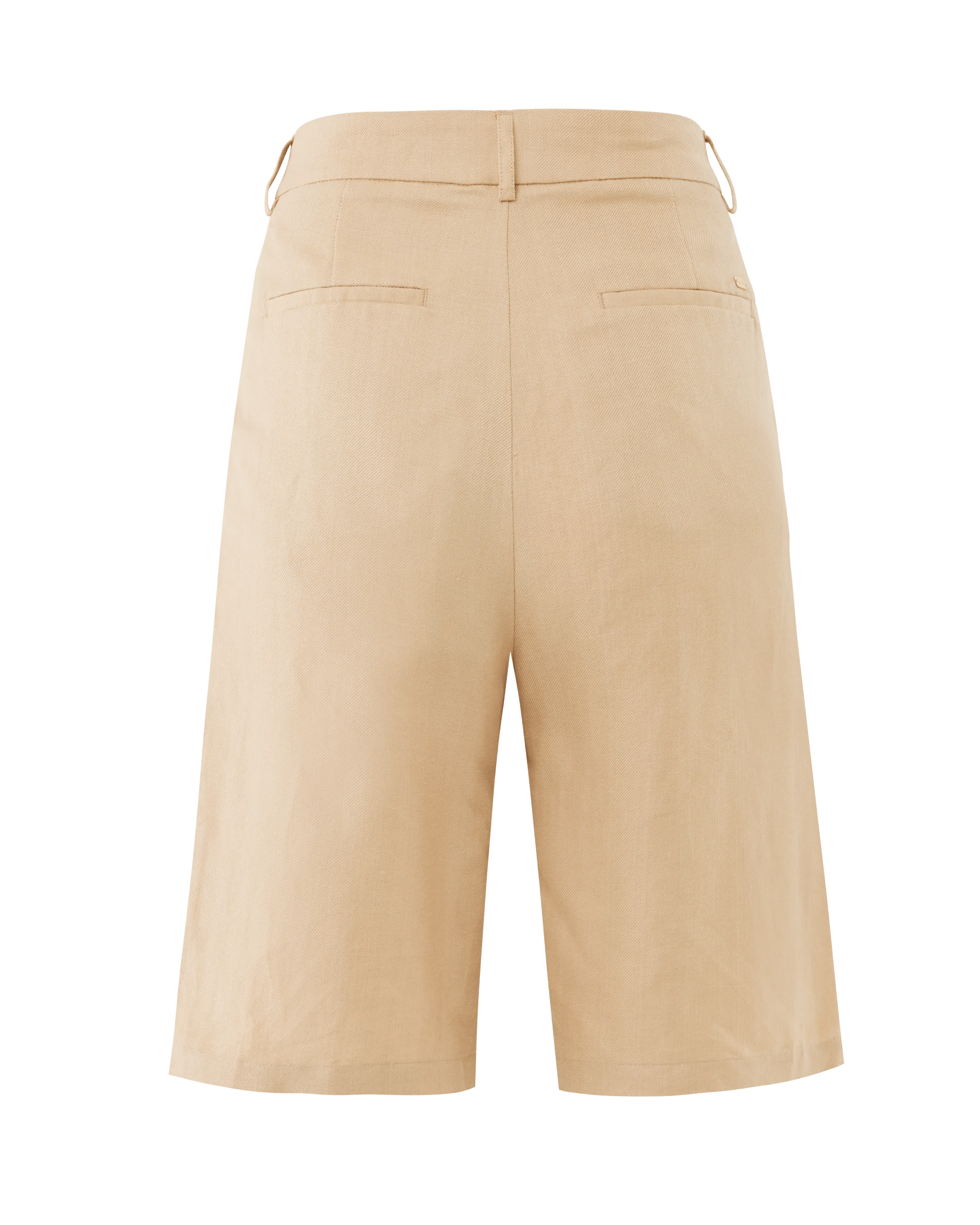 Linen Shorts Light Tan