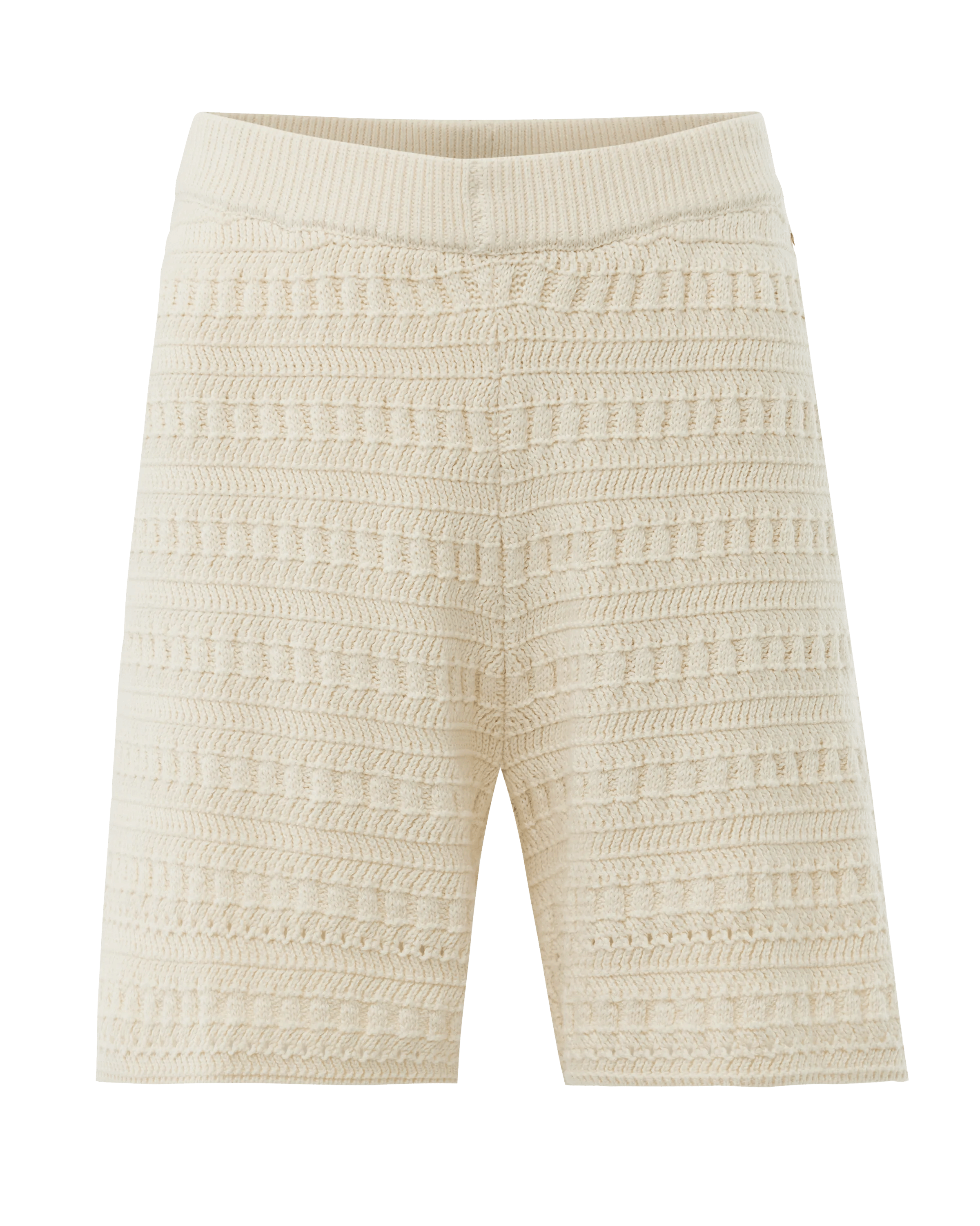 Crochet Shorts Light Sand